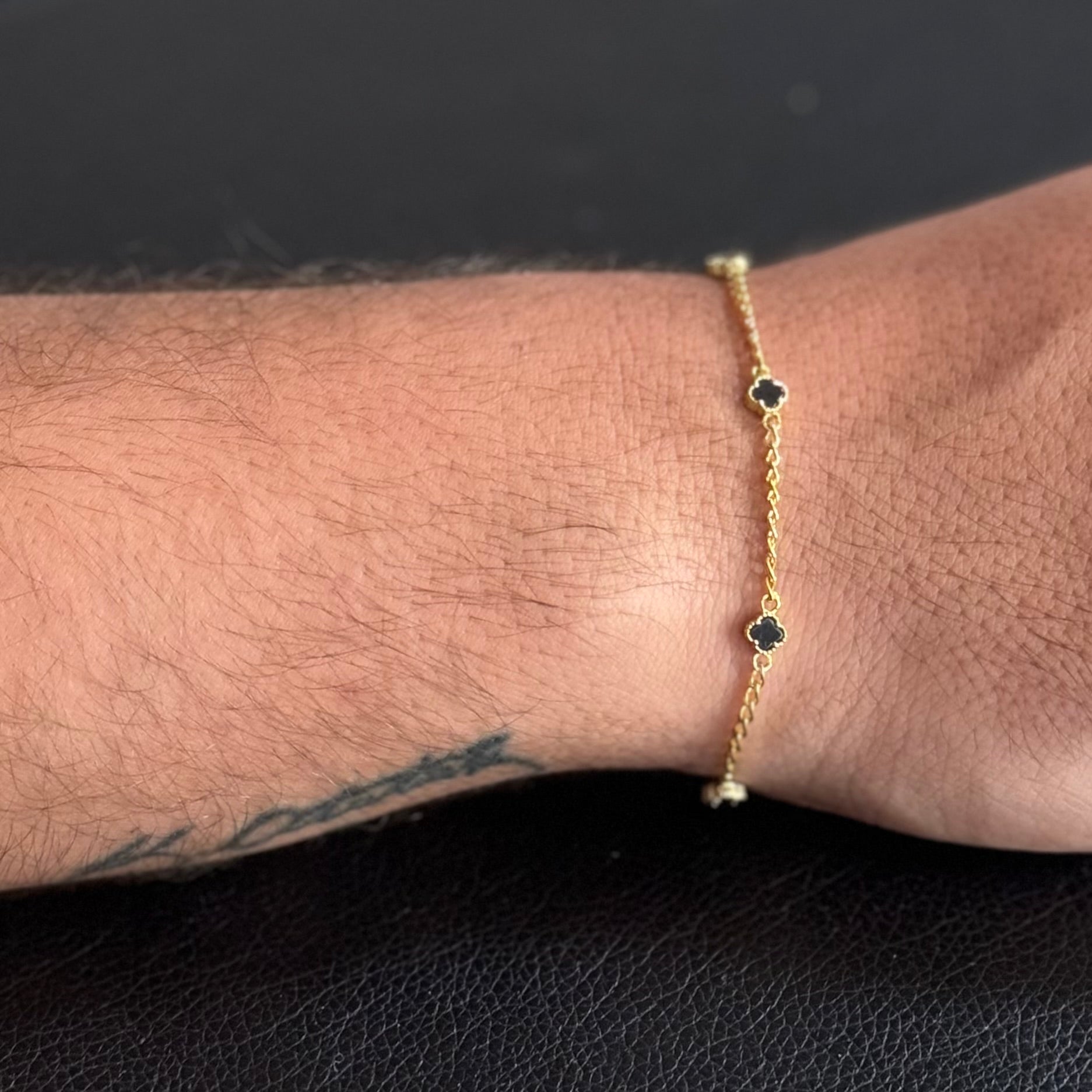 5'Lİ YONCA GURMET BİLEKLİK (ERKEK) | 925 GÜMÜŞ