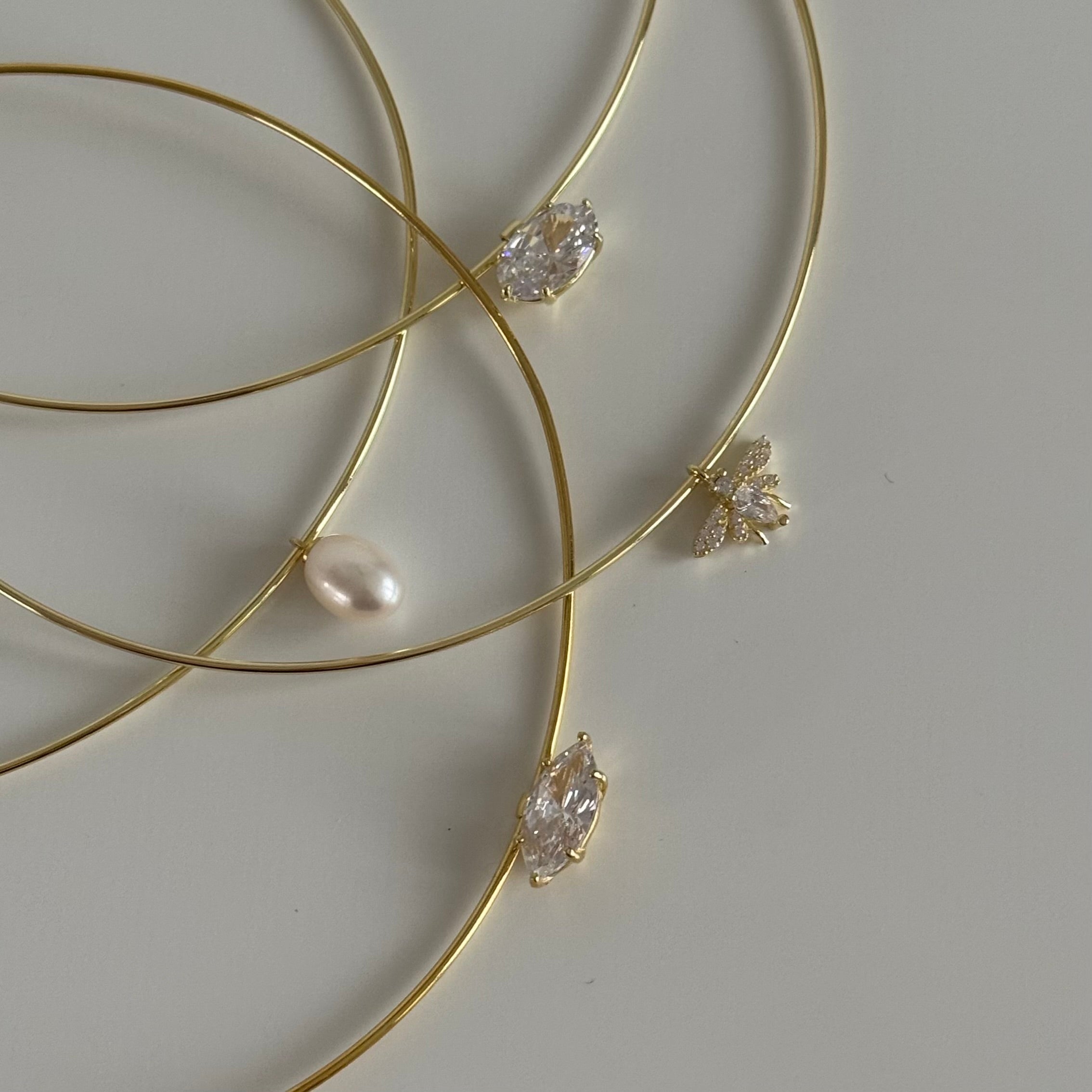 OVAL TAŞ CHOCKER | 925 GÜMÜŞ