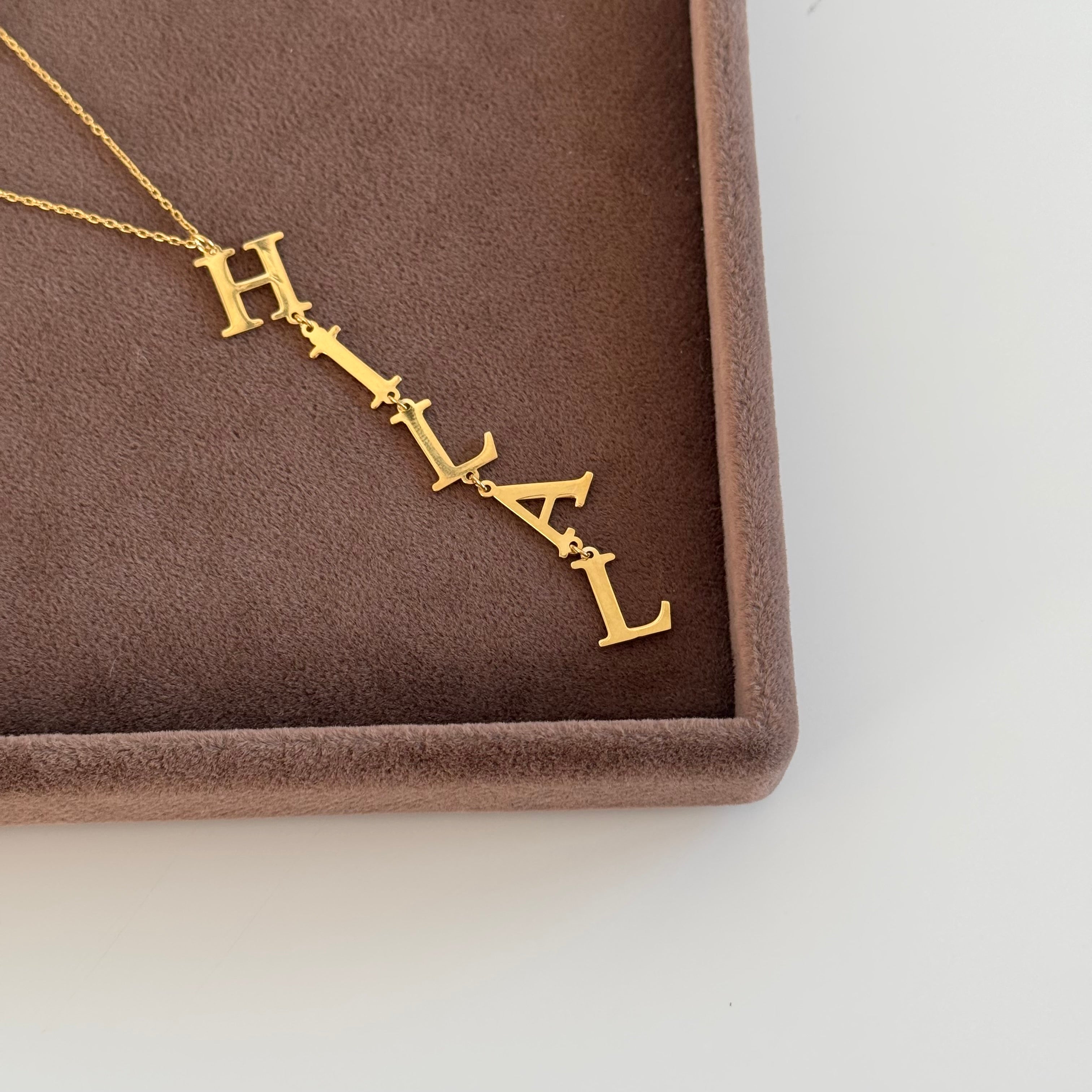 XL Y İSİMLİ KOLYE | 925 GÜMÜŞ