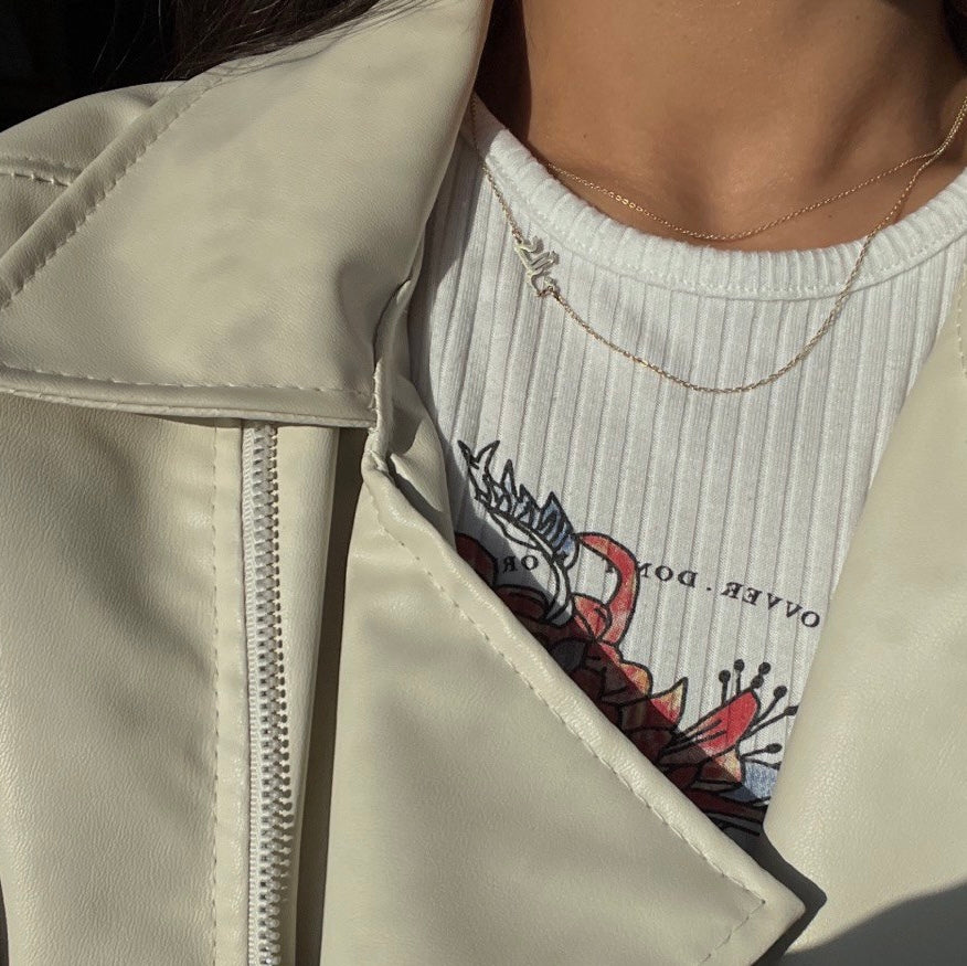 BELİNAY MİNİ KÖPRÜCÜK ARAPÇA KOLYE | 925 GÜMÜŞ