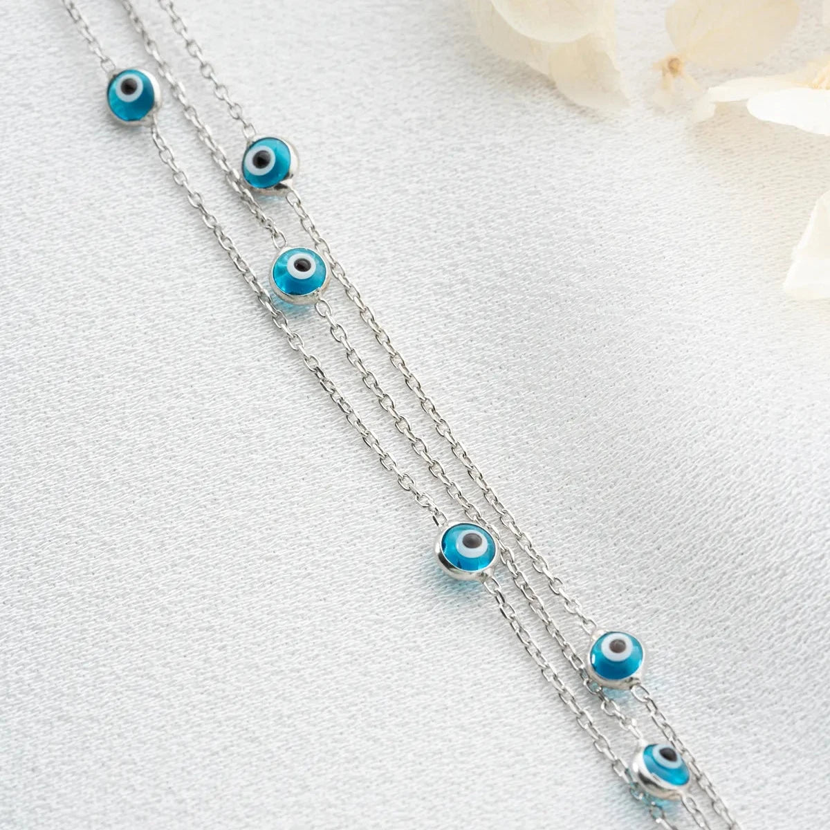 3 SIRA NAZAR BİLEKLİK | 925 GÜMÜŞ