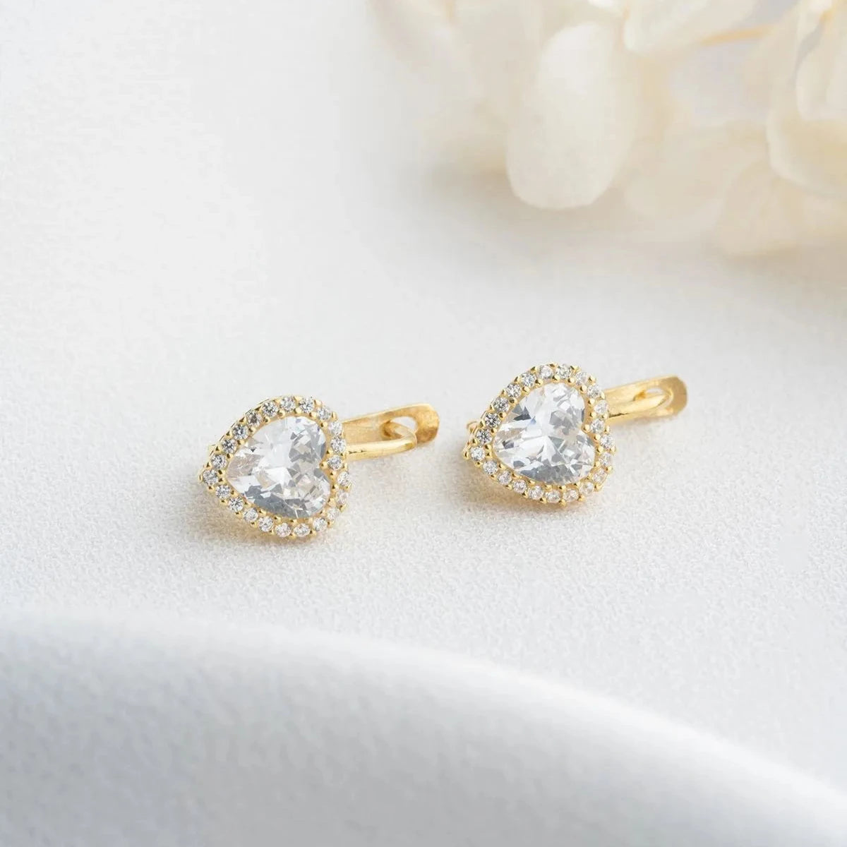 ZİRKON TAŞLI KALP KOLYE | 925 GÜMÜŞ