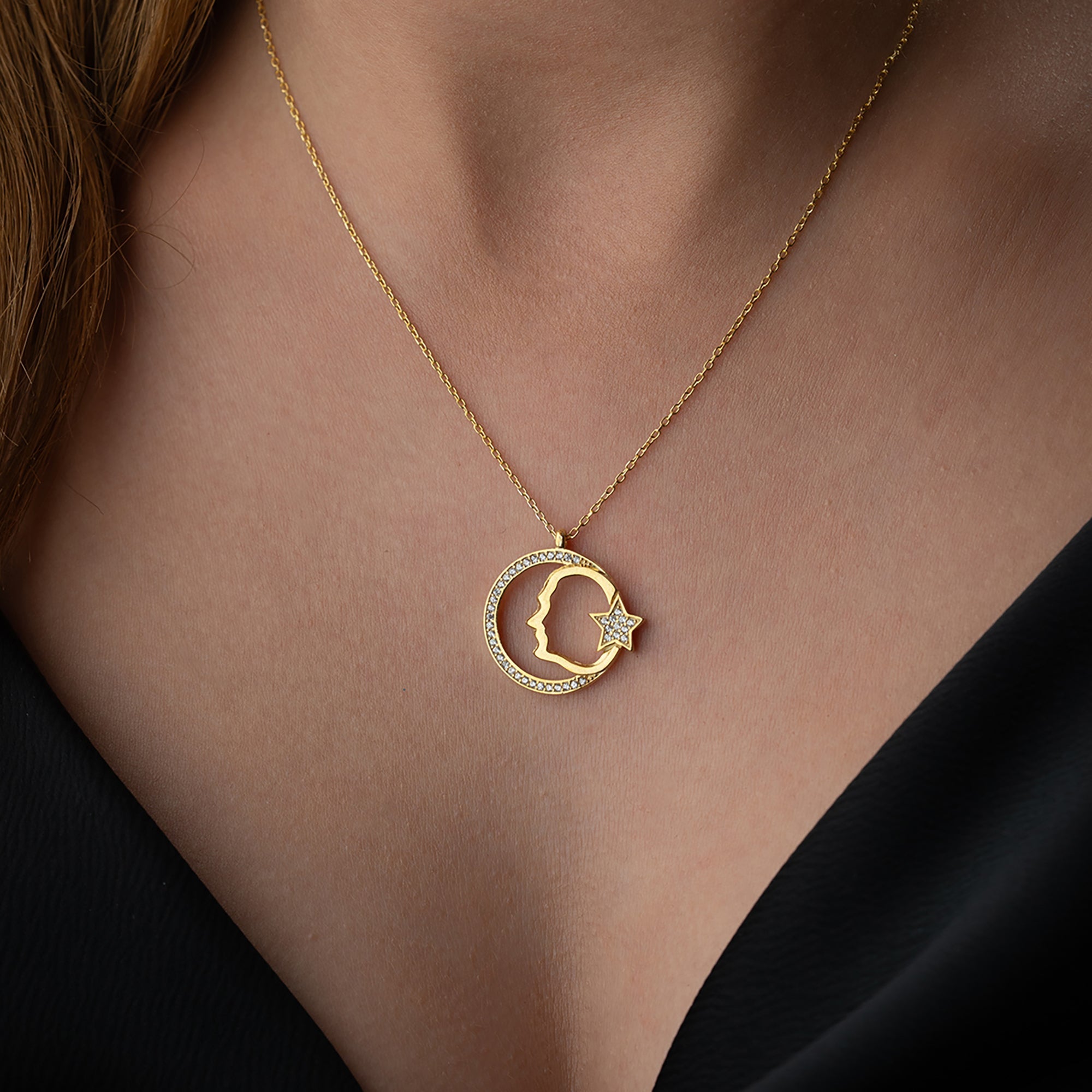 AYYILDIZLI ATATÜRK KOLYE | 925 GÜMÜŞ