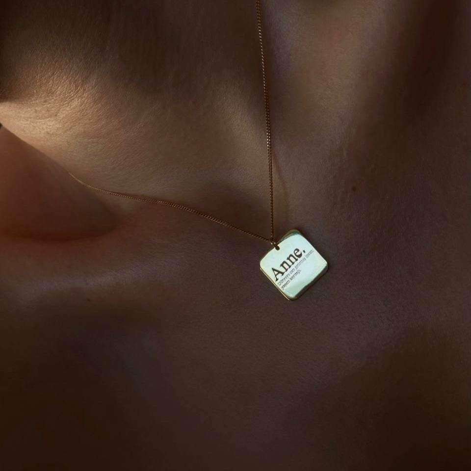 KARE ANNE KOLYESİ | 925 GÜMÜŞ