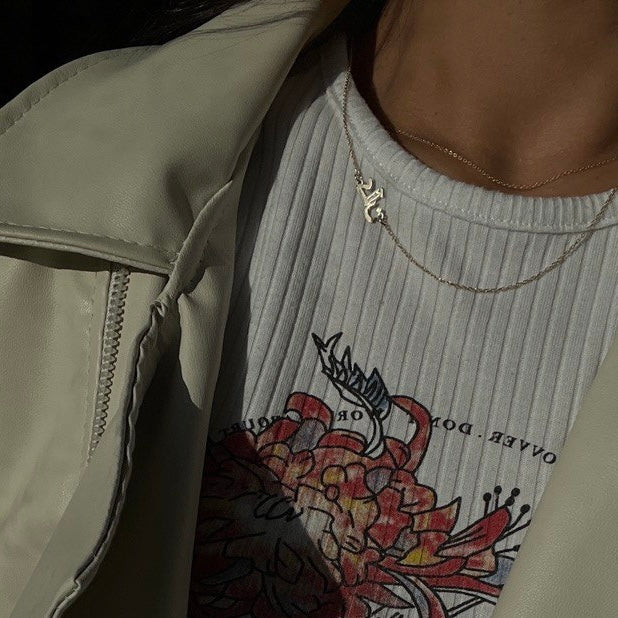 BELİNAY MİNİ KÖPRÜCÜK ARAPÇA KOLYE | 925 GÜMÜŞ