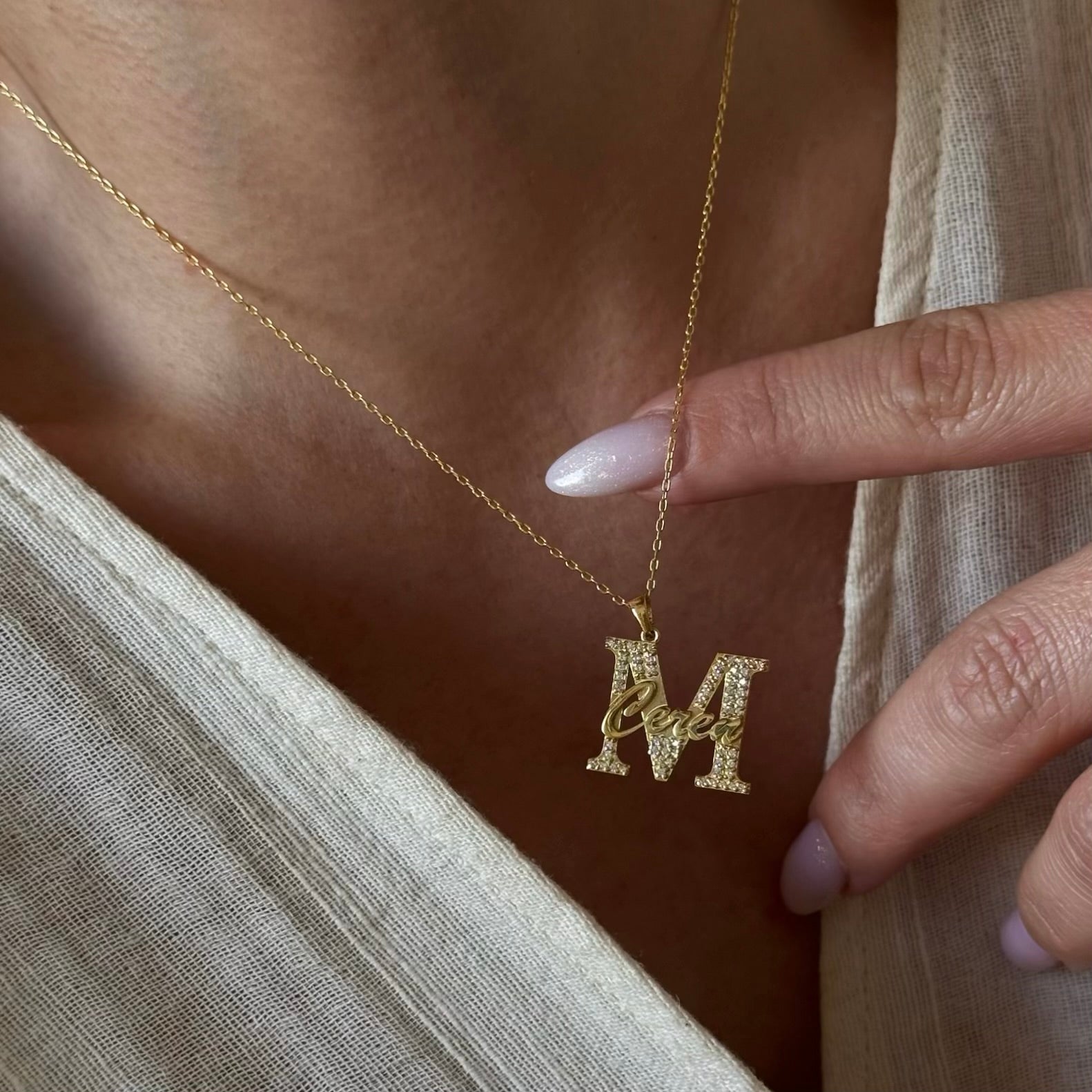 PRECİUS İSİMLİ KOLYE | 925 GÜMÜŞ