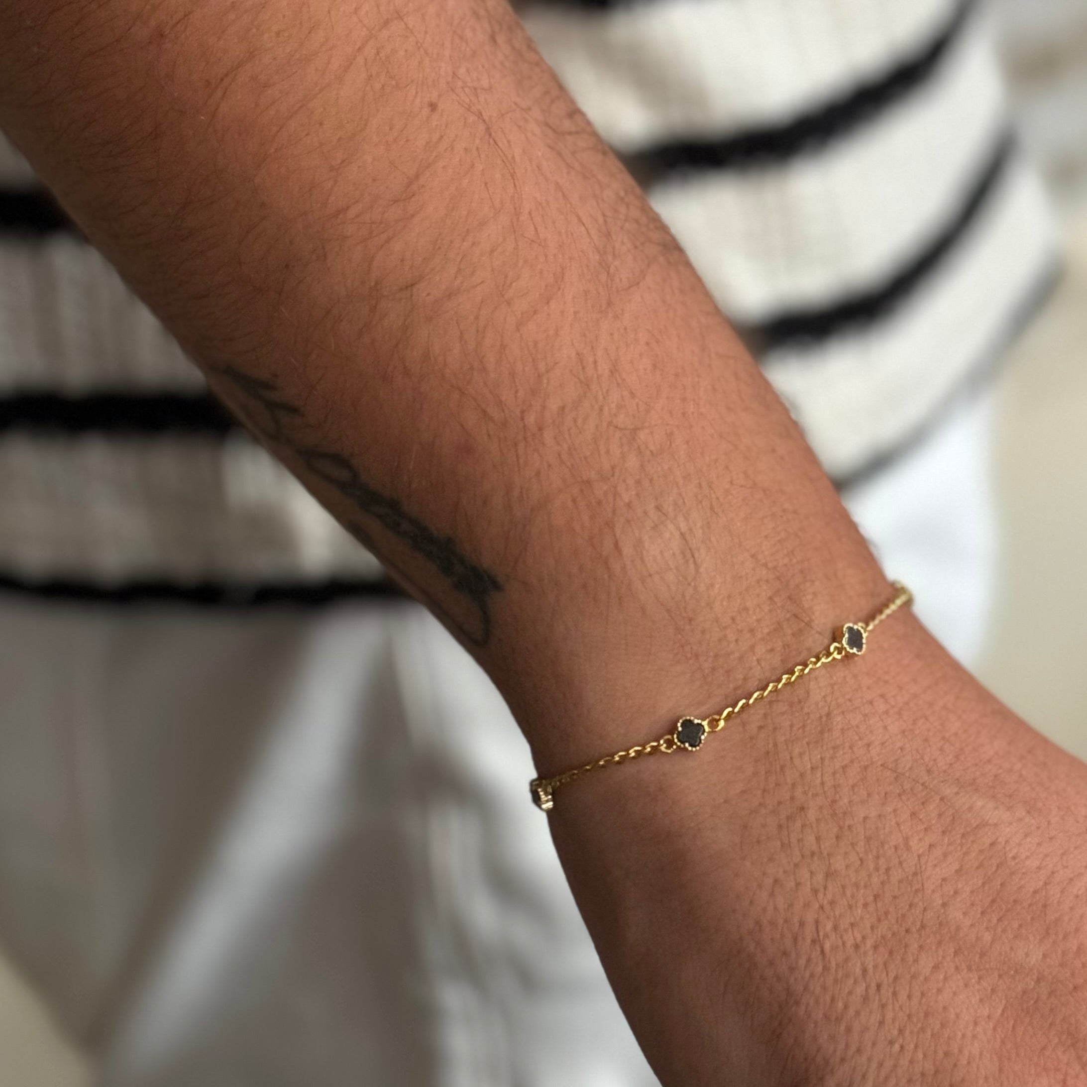 5'Lİ YONCA GURMET BİLEKLİK (ERKEK) | 925 GÜMÜŞ