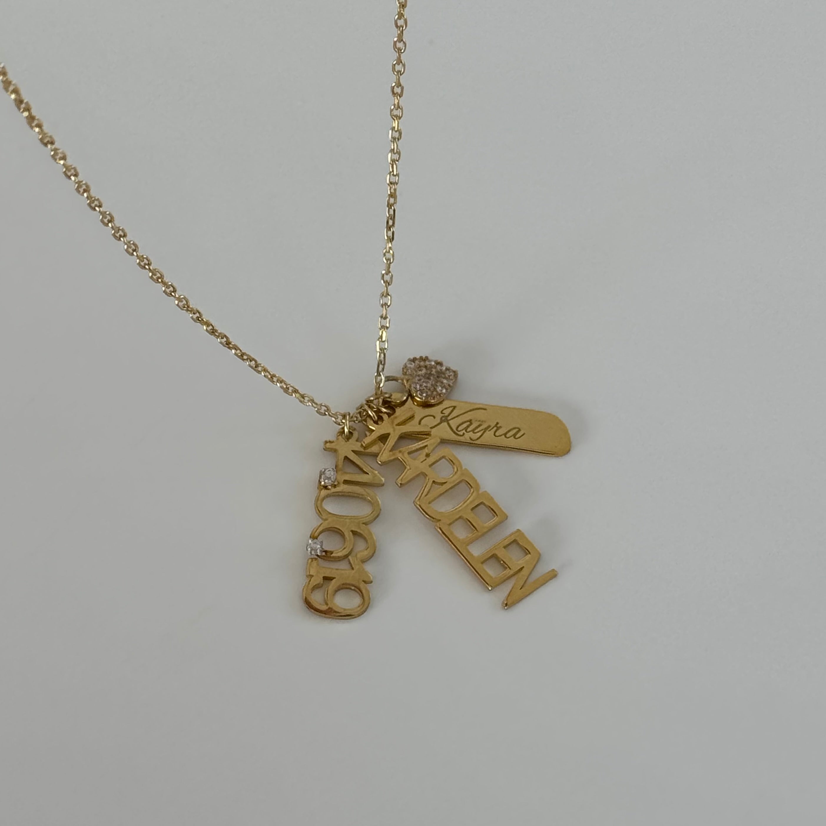 ÇOKLU CHARMLI KOLYE | 925 GÜMÜŞ