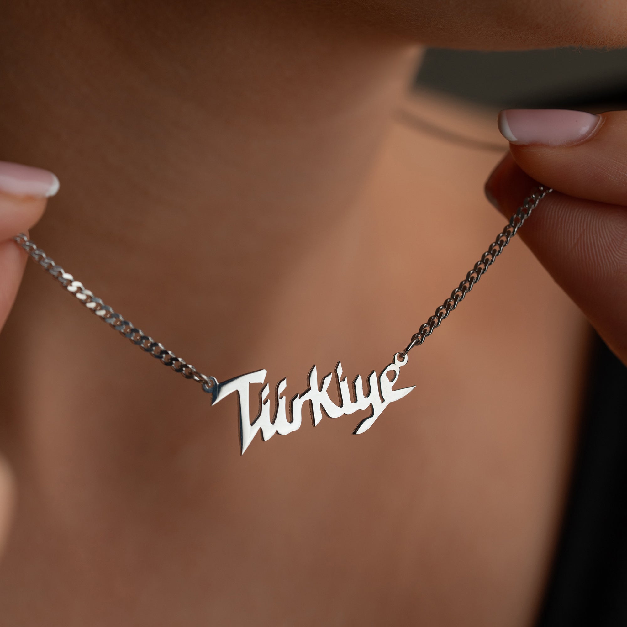 TÜRKİYE GURMET KOLYE | 925 GÜMÜŞ