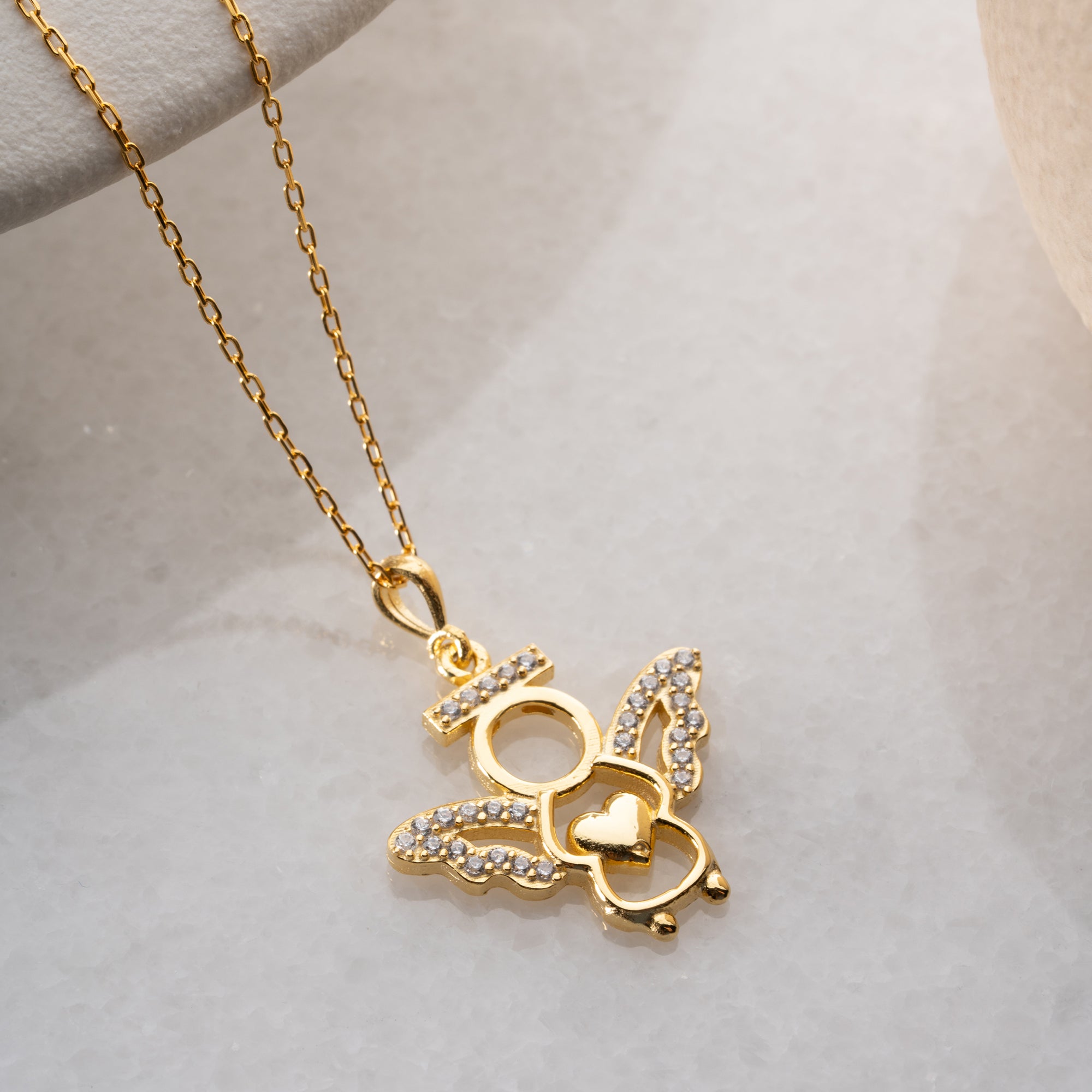 ANGEL HEART KOLYE | 925 GÜMÜŞ