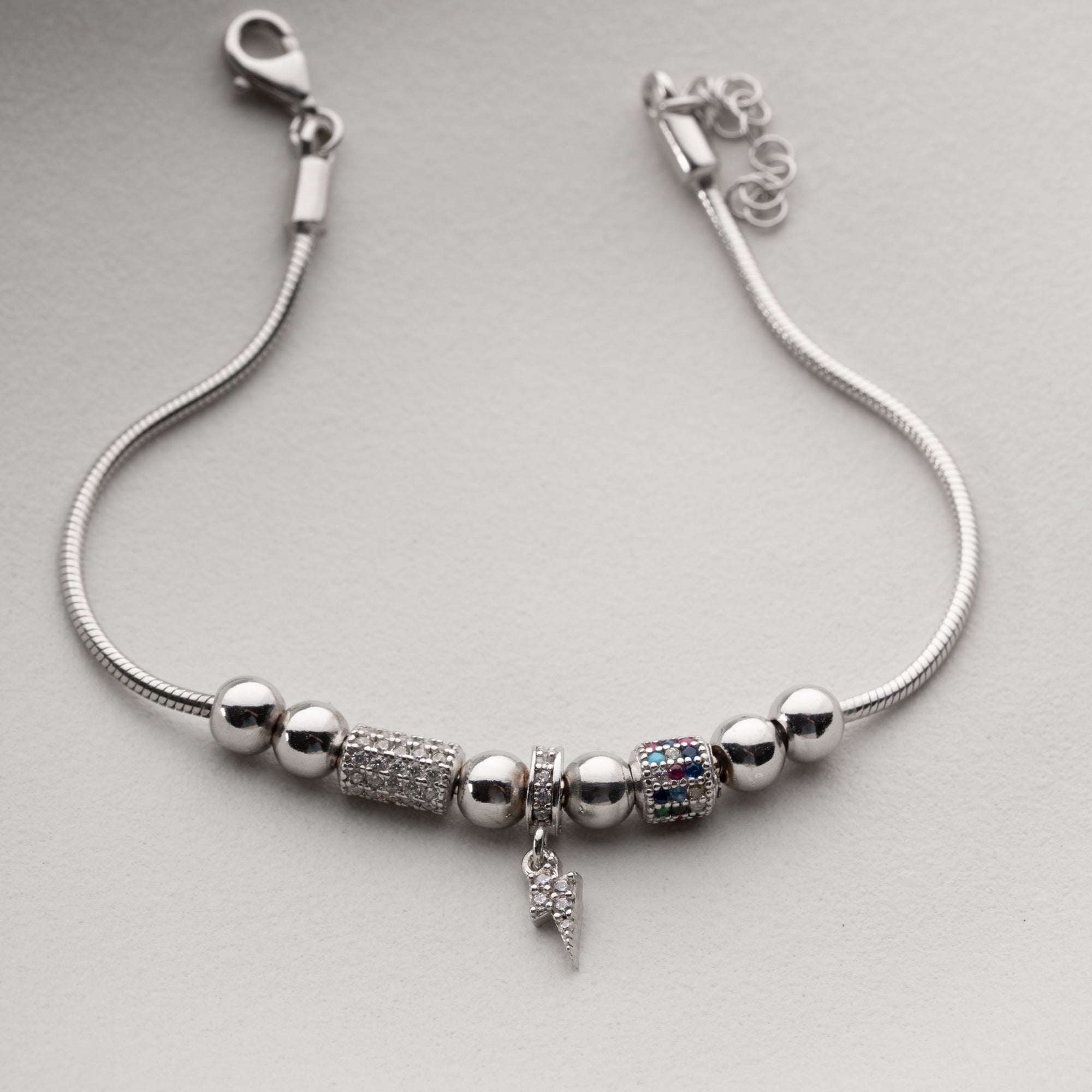 ŞİMŞEK CHARM DORİKA BİLEKLİK | 925 GÜMÜŞ