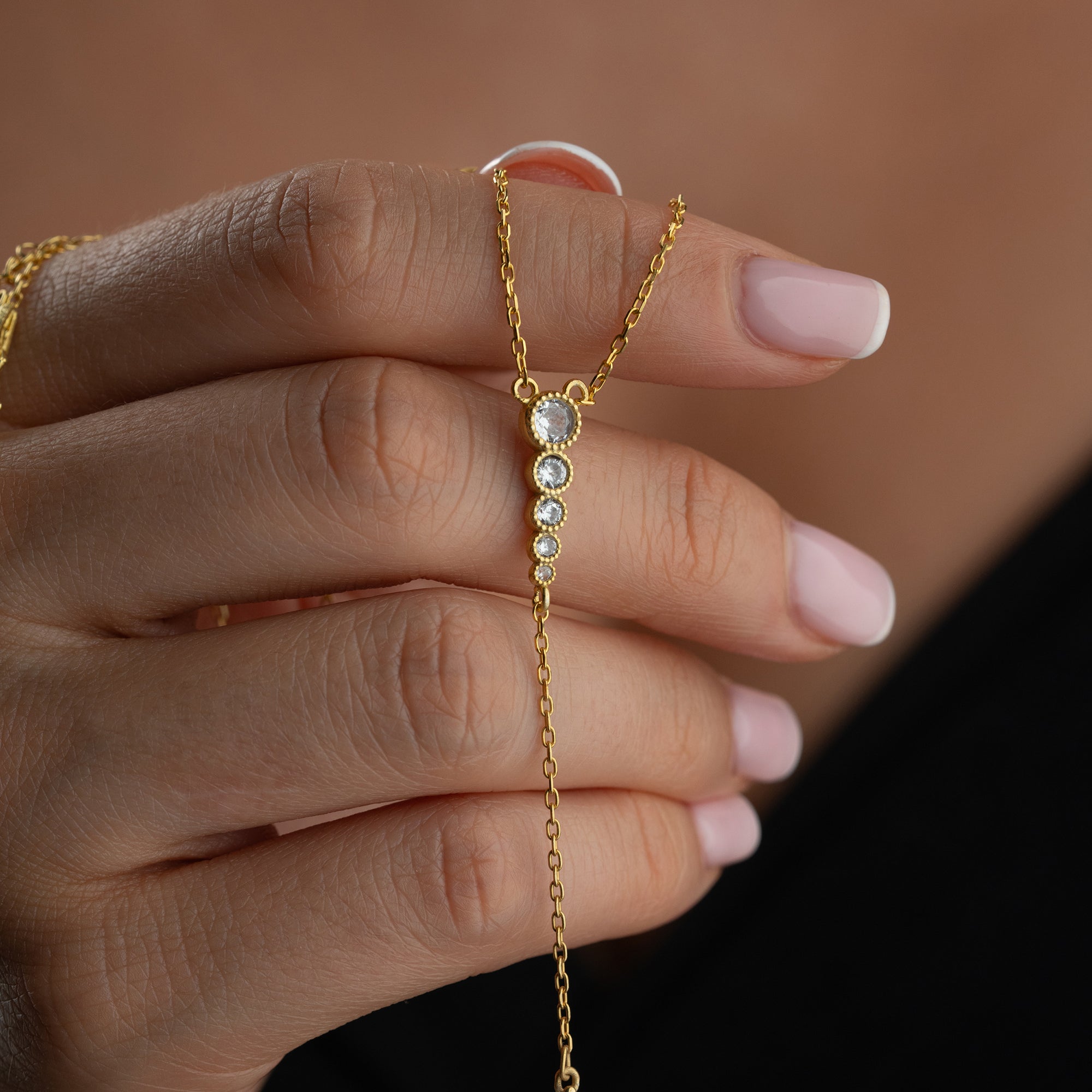 IŞILTI Y KOLYE | 925 GÜMÜŞ