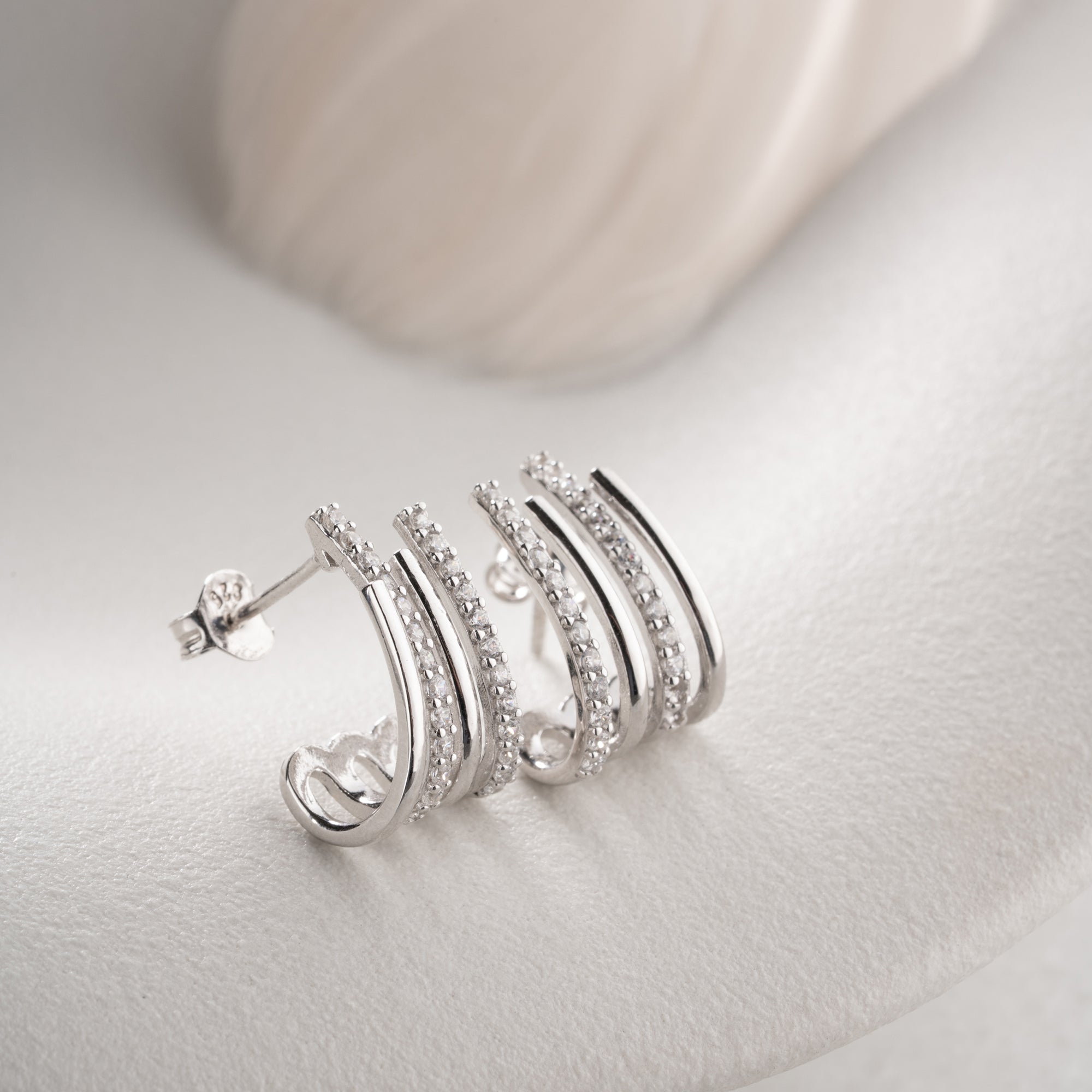 TWİCE IŞILTI KÜPE | 925 GÜMÜŞ