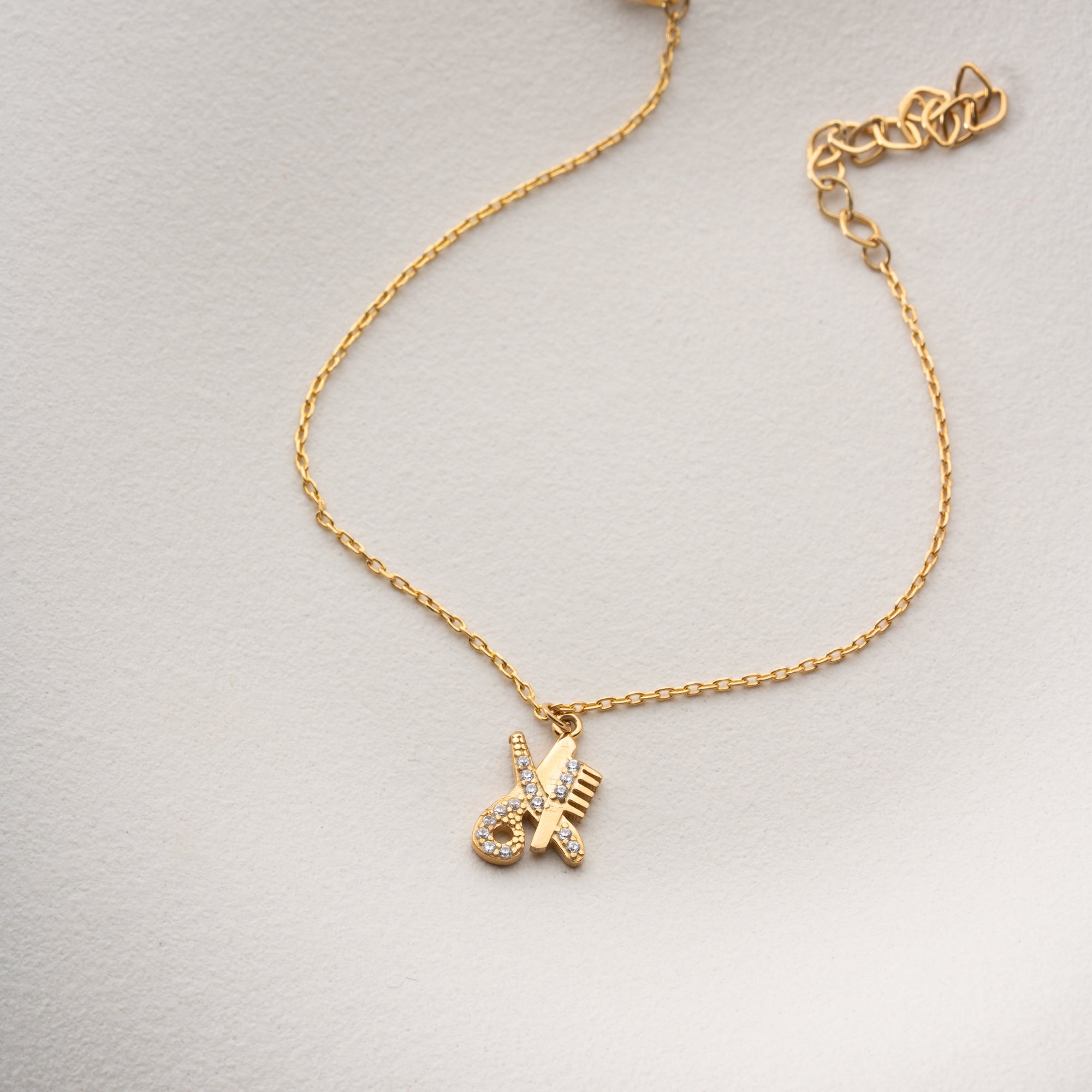 KUAFÖR MESLEK CHARM BİLEKLİK | 925 GÜMÜŞ