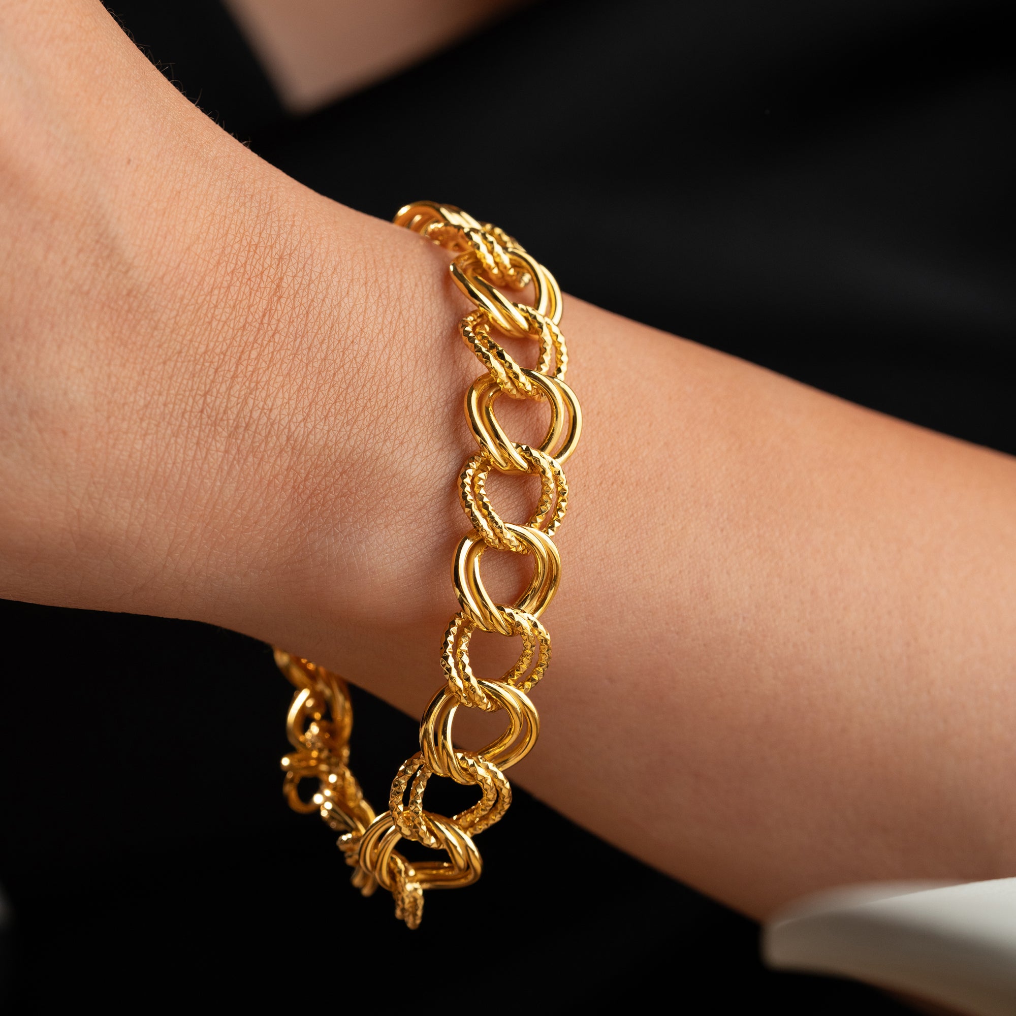 ROYAL HALKA BİLEKLİK | 925 GÜMÜŞ