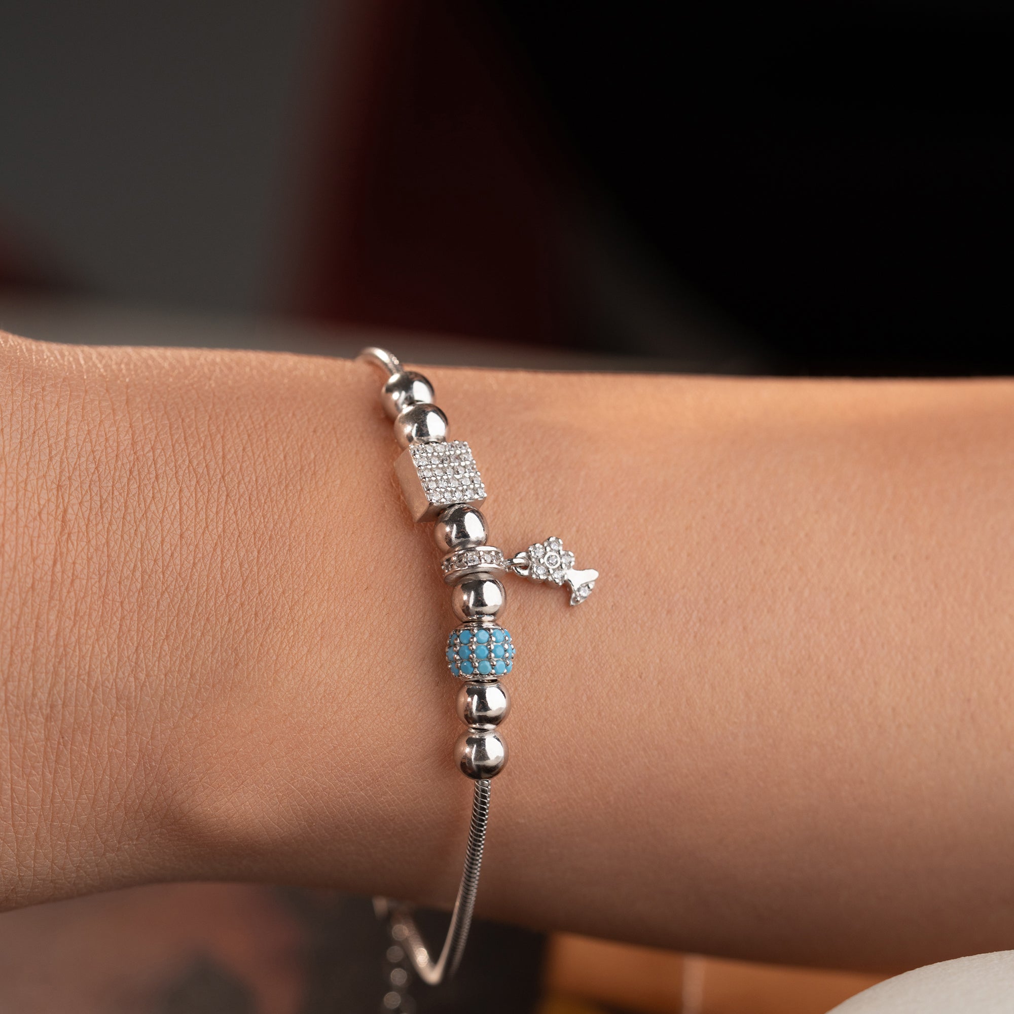 FLORA CHARM DORİKA BİLEKLİK | 925 GÜMÜŞ