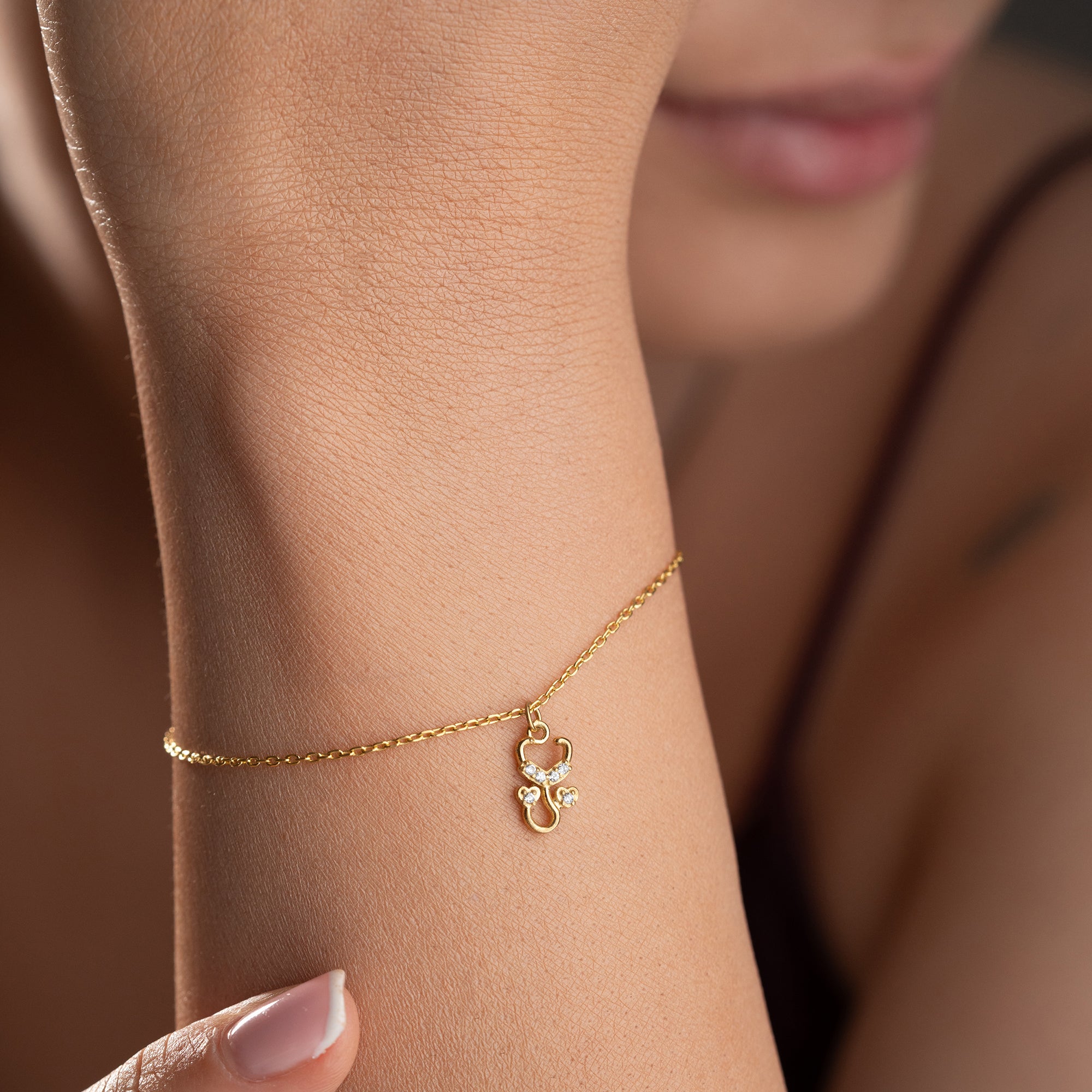 DOKTOR MESLEK CHARM BİLEKLİK | 925 GÜMÜŞ