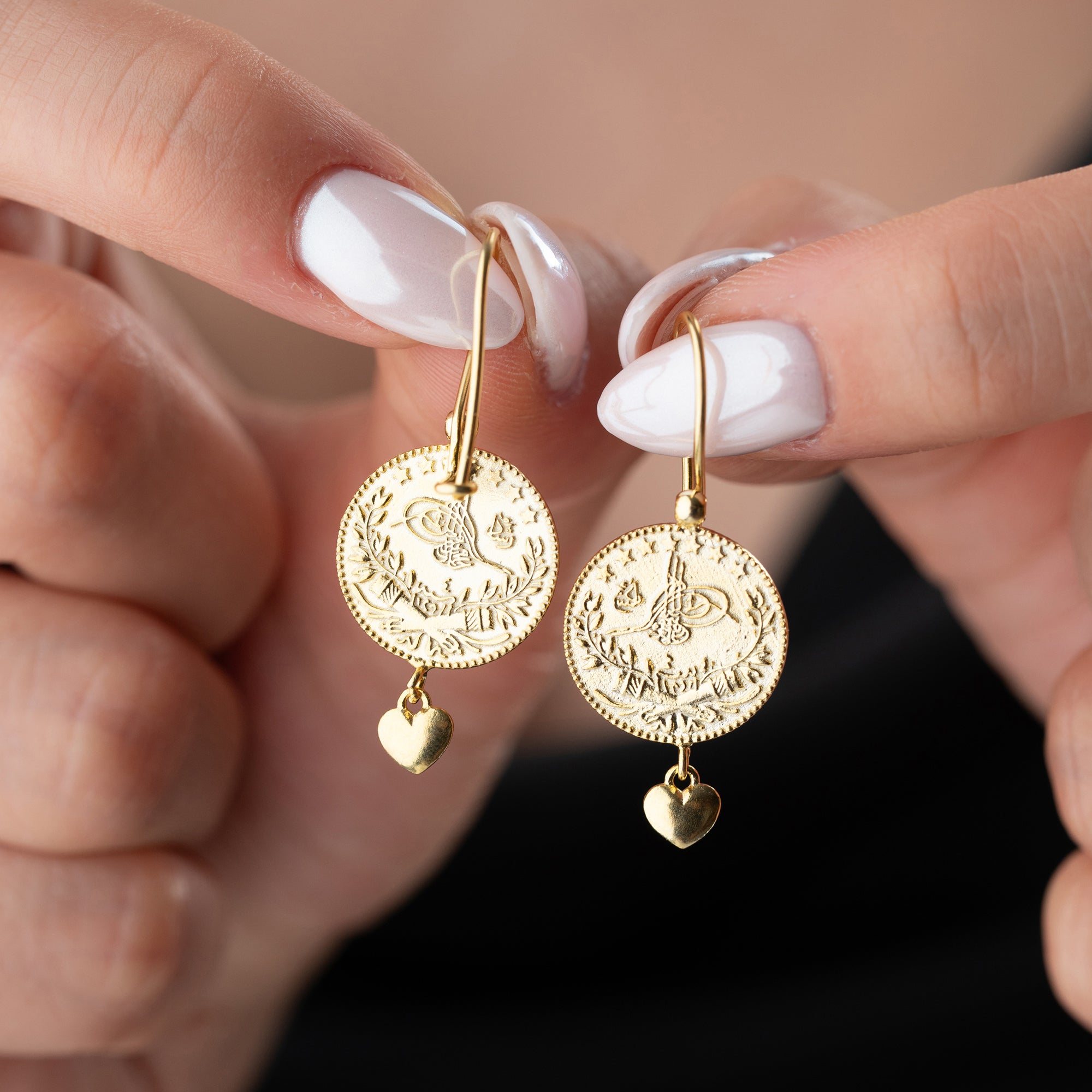 MİNİ KALPLİ REŞAT KÜPE | 925 GÜMÜŞ