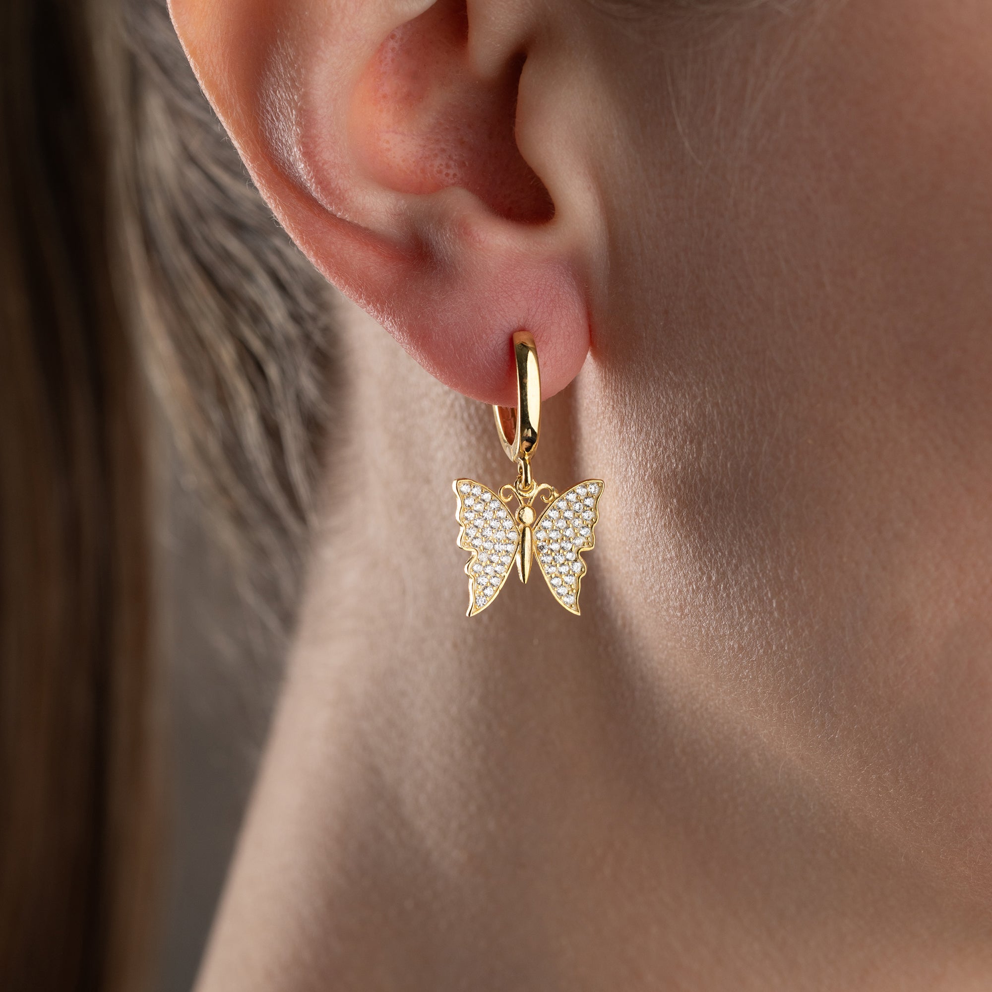 BUTTERFLY KÜPE | 925 GÜMÜŞ