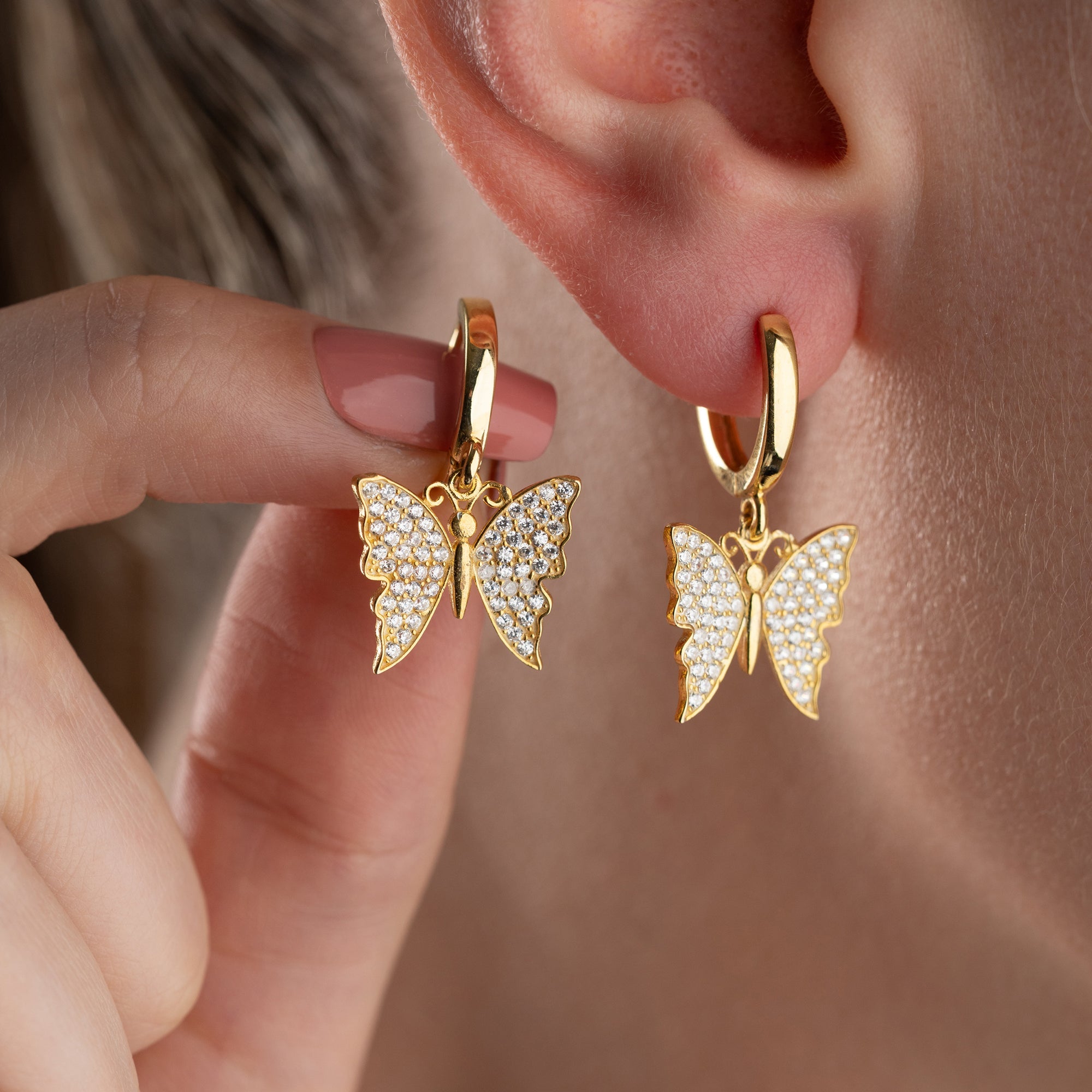 BUTTERFLY KÜPE | 925 GÜMÜŞ