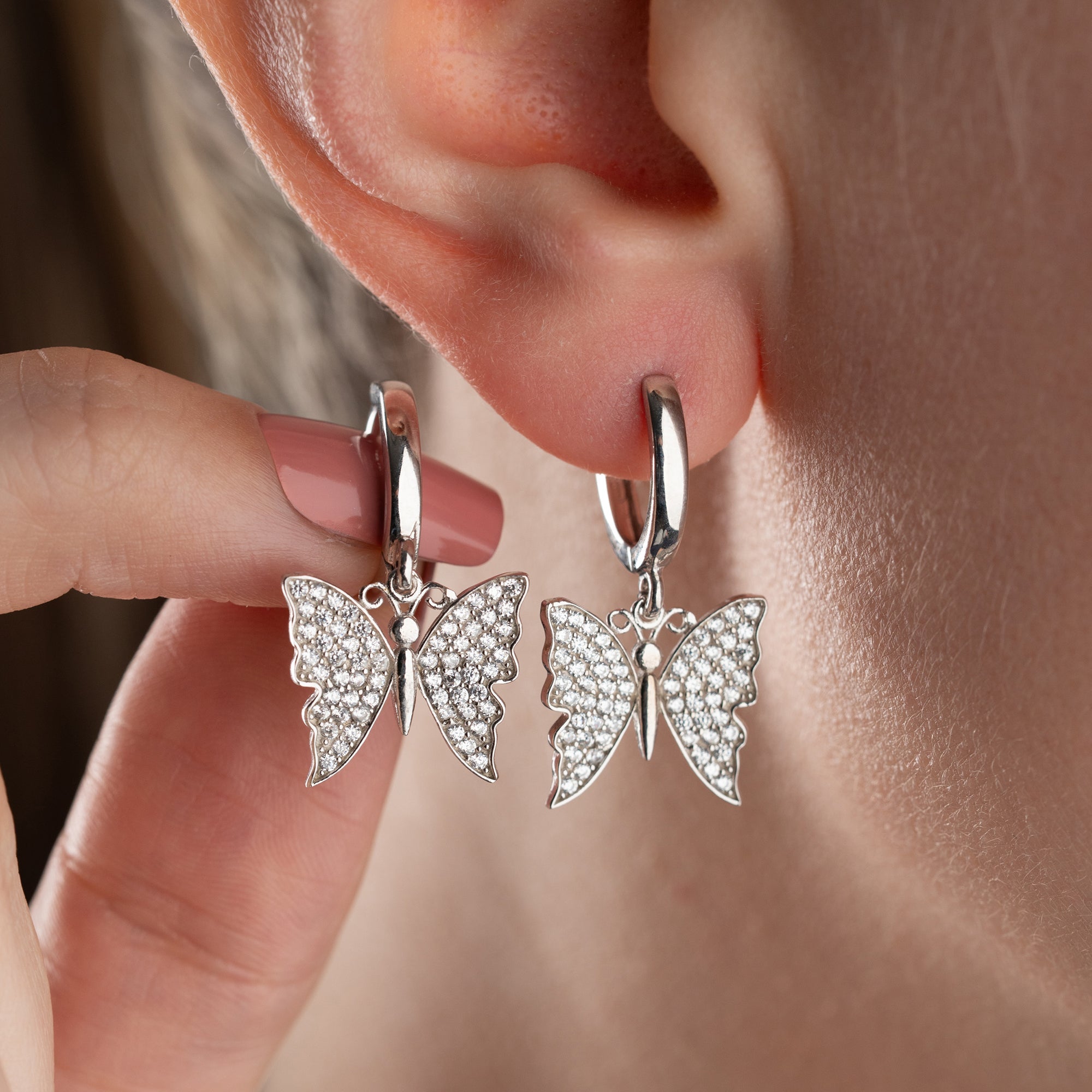 BUTTERFLY KÜPE | 925 GÜMÜŞ