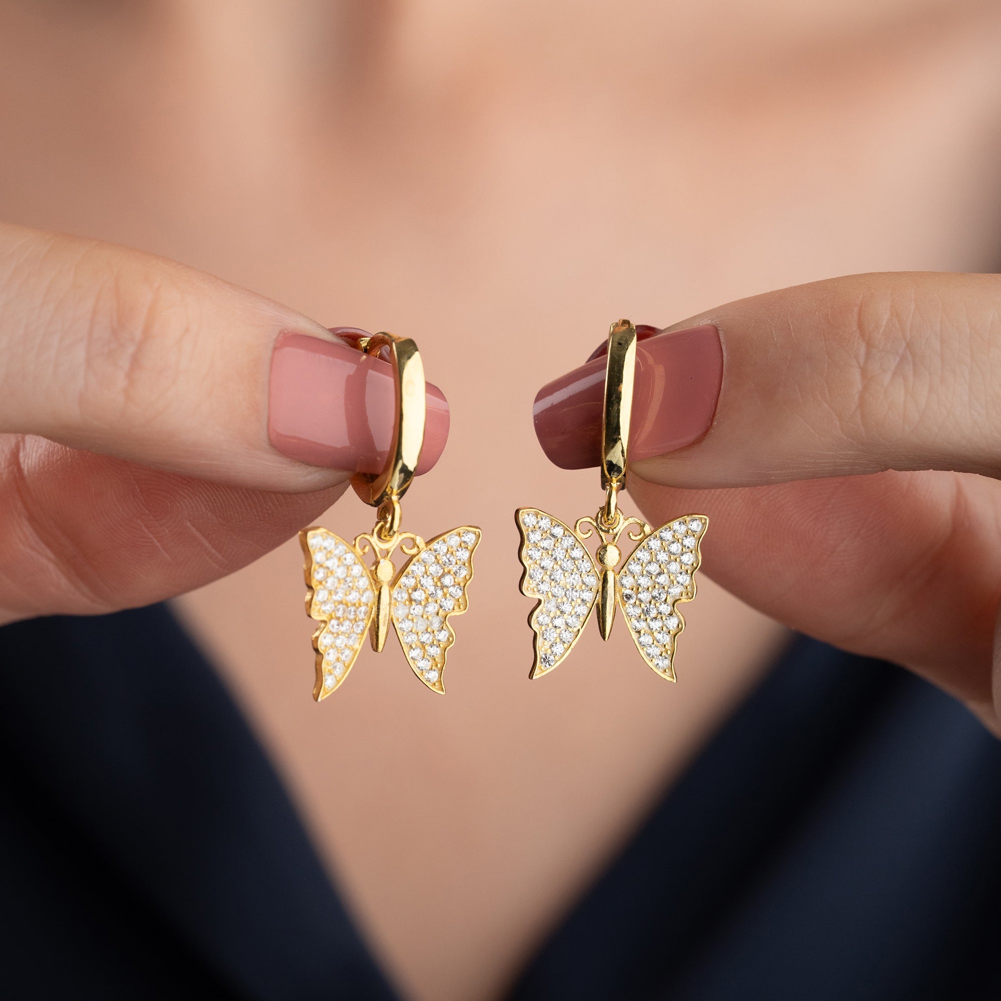 BUTTERFLY KÜPE | 925 GÜMÜŞ