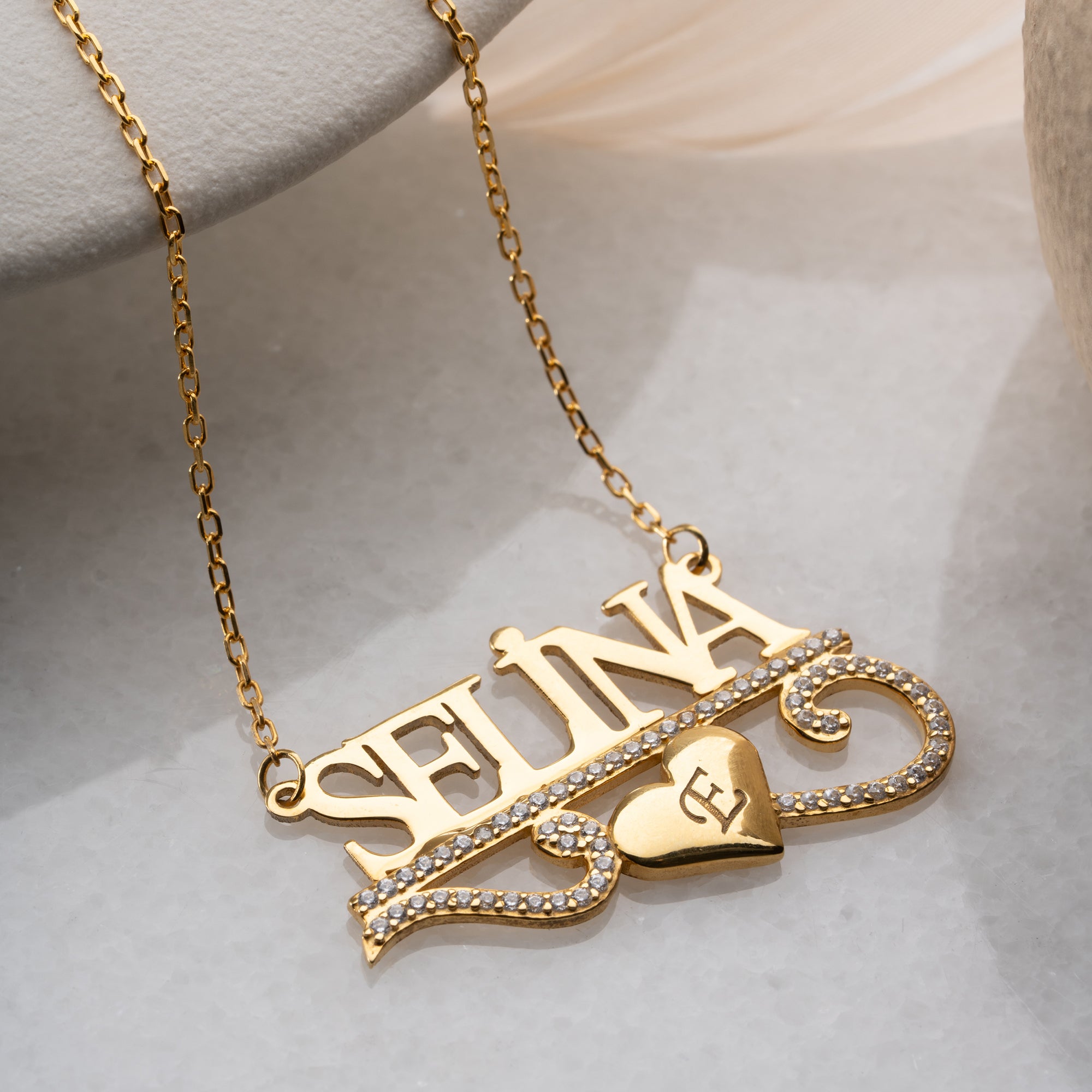 LOVE LETTER İSİM KOLYE | 925 GÜMÜŞ