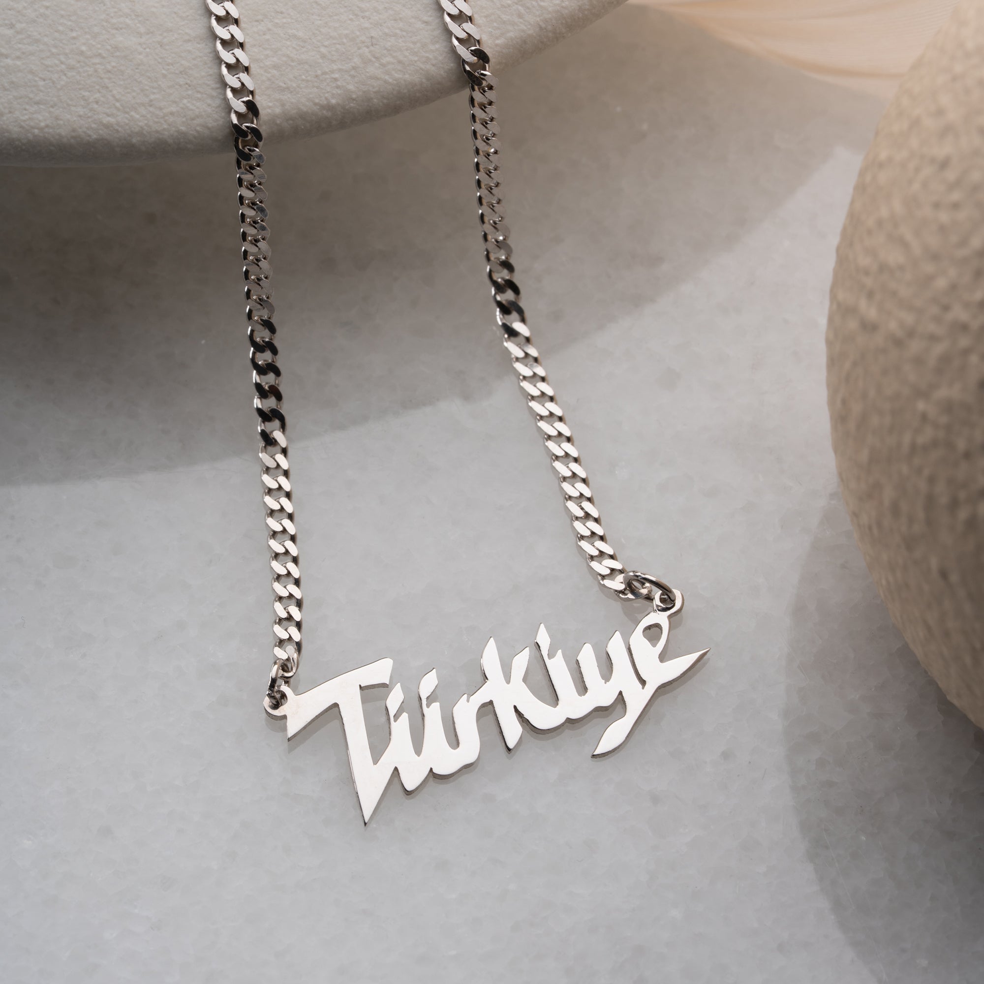 TÜRKİYE GURMET KOLYE | 925 GÜMÜŞ
