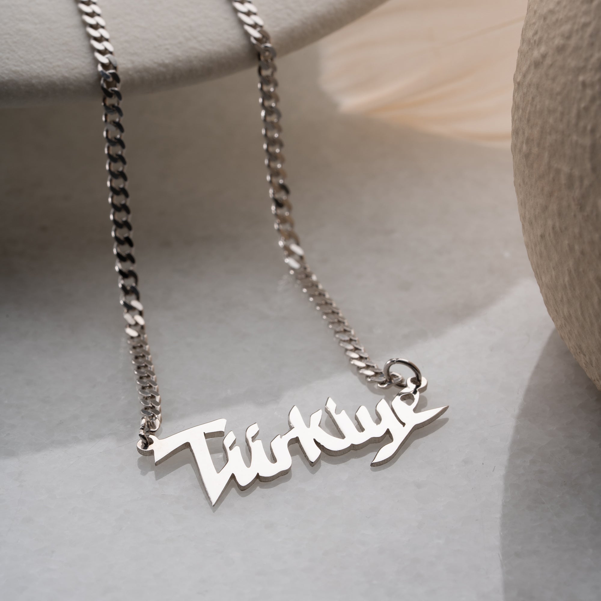 TÜRKİYE GURMET KOLYE | 925 GÜMÜŞ
