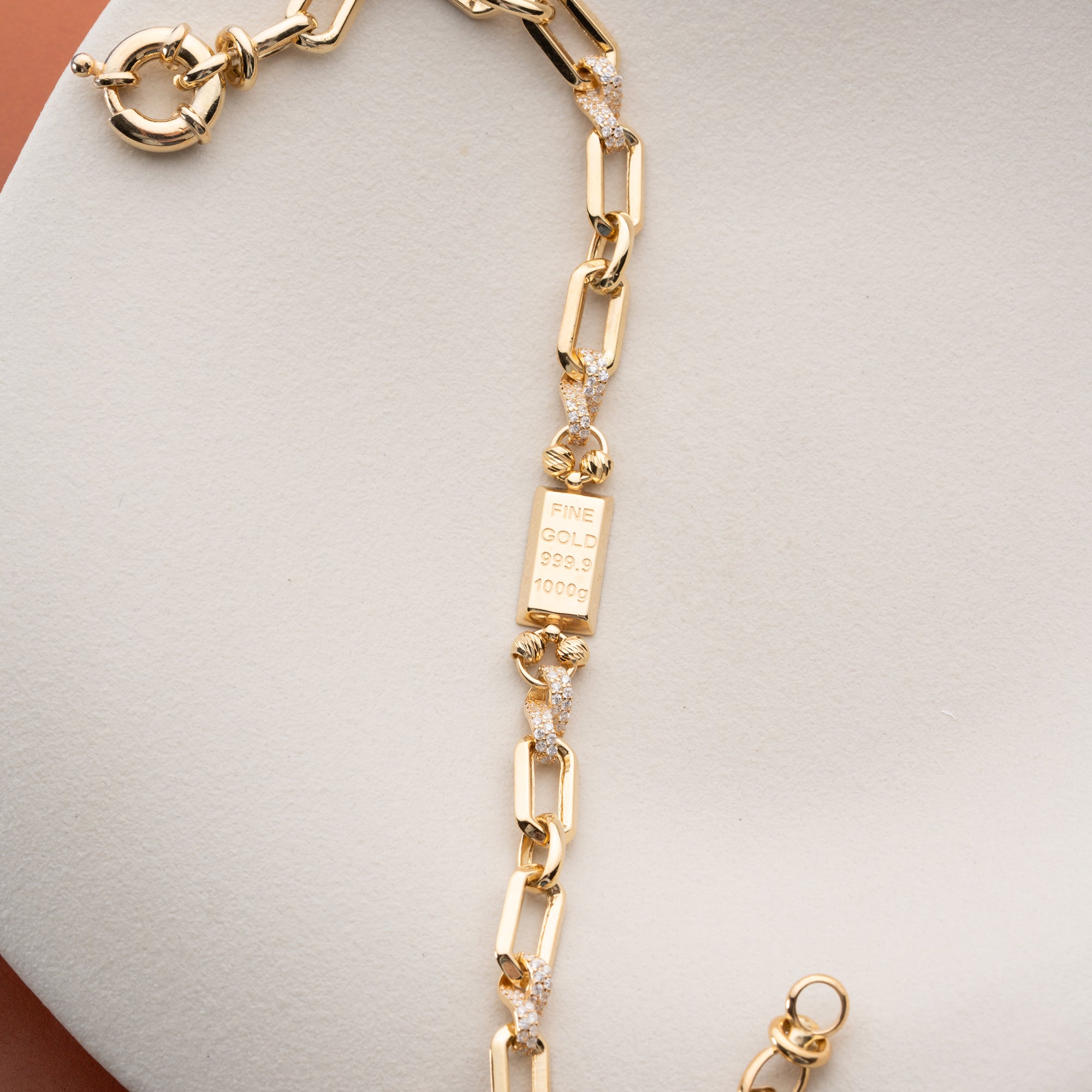 GOLD BAR BİLEKLİK | 925 GÜMÜŞ