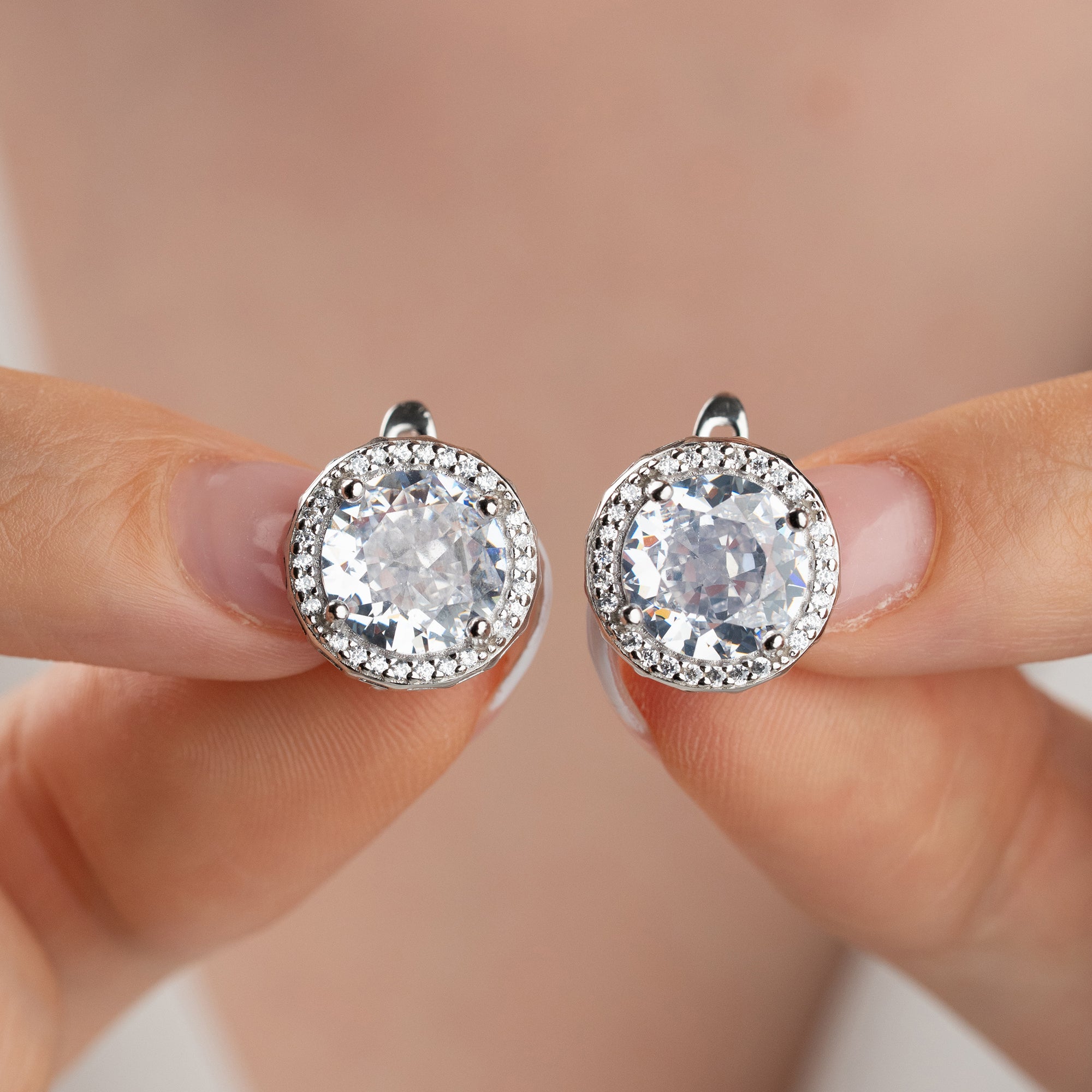 DİAMOND LUXE KÜPE | 925 GÜMÜŞ