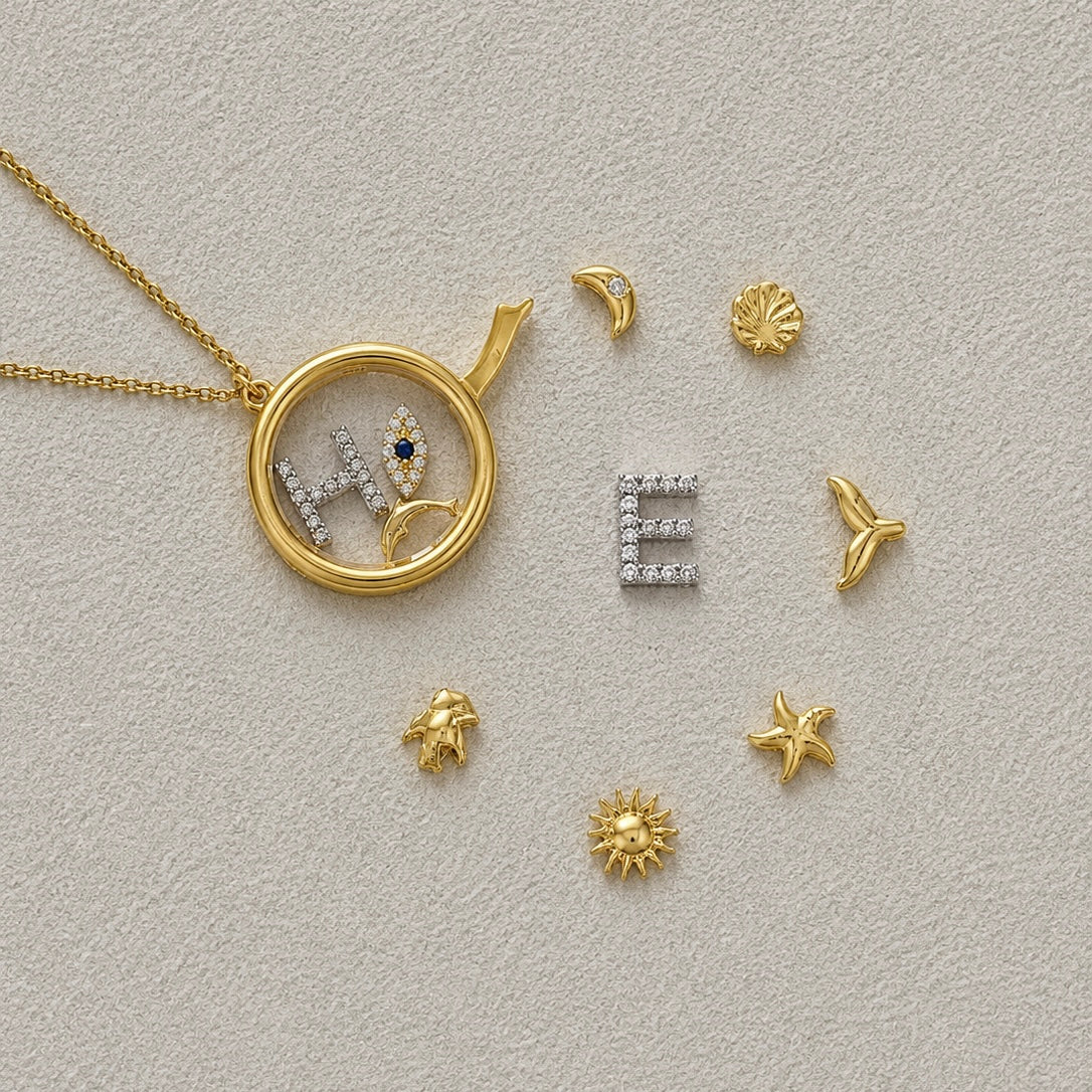 CHARM ANI KOLYE | 925 GÜMÜŞ