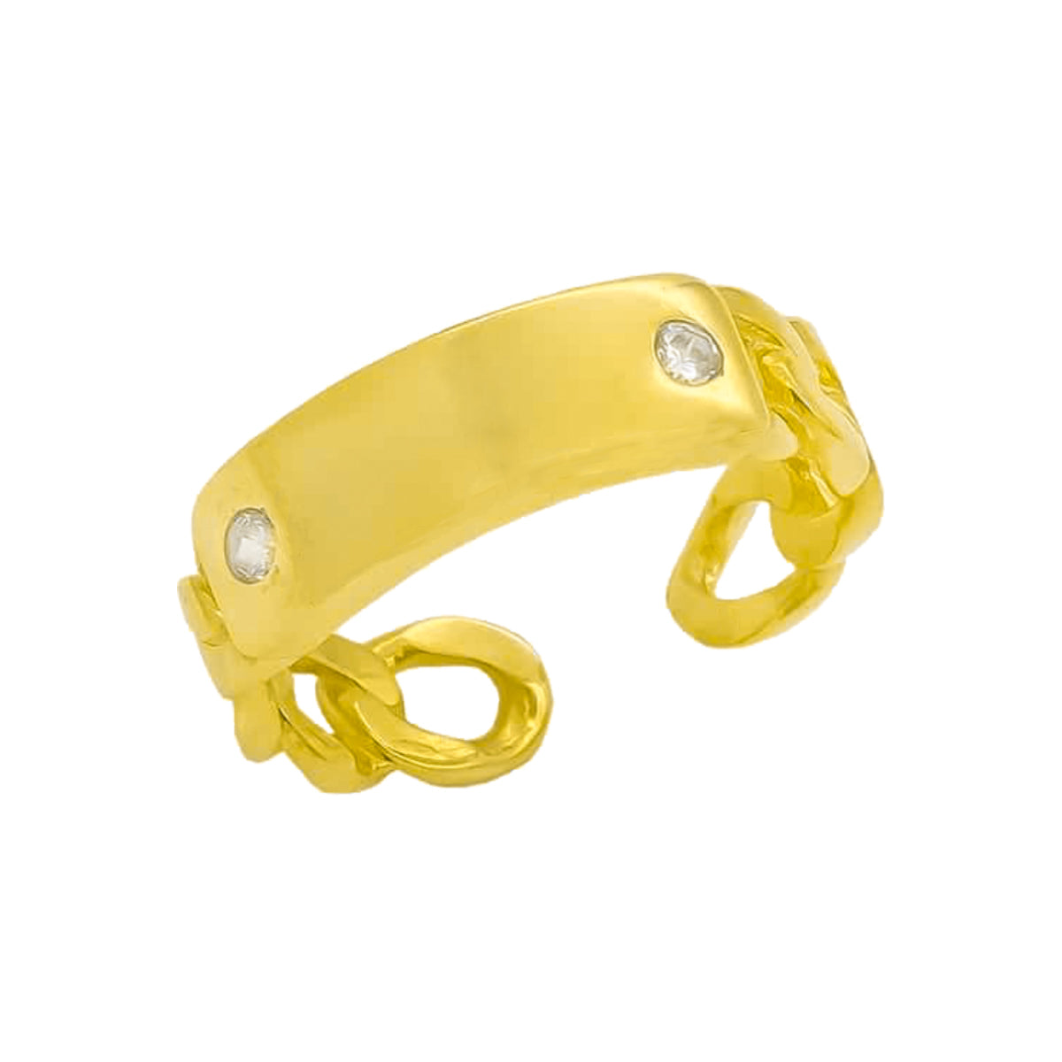 Gourmet Zirkonia Ring Gravur (6985708765229)