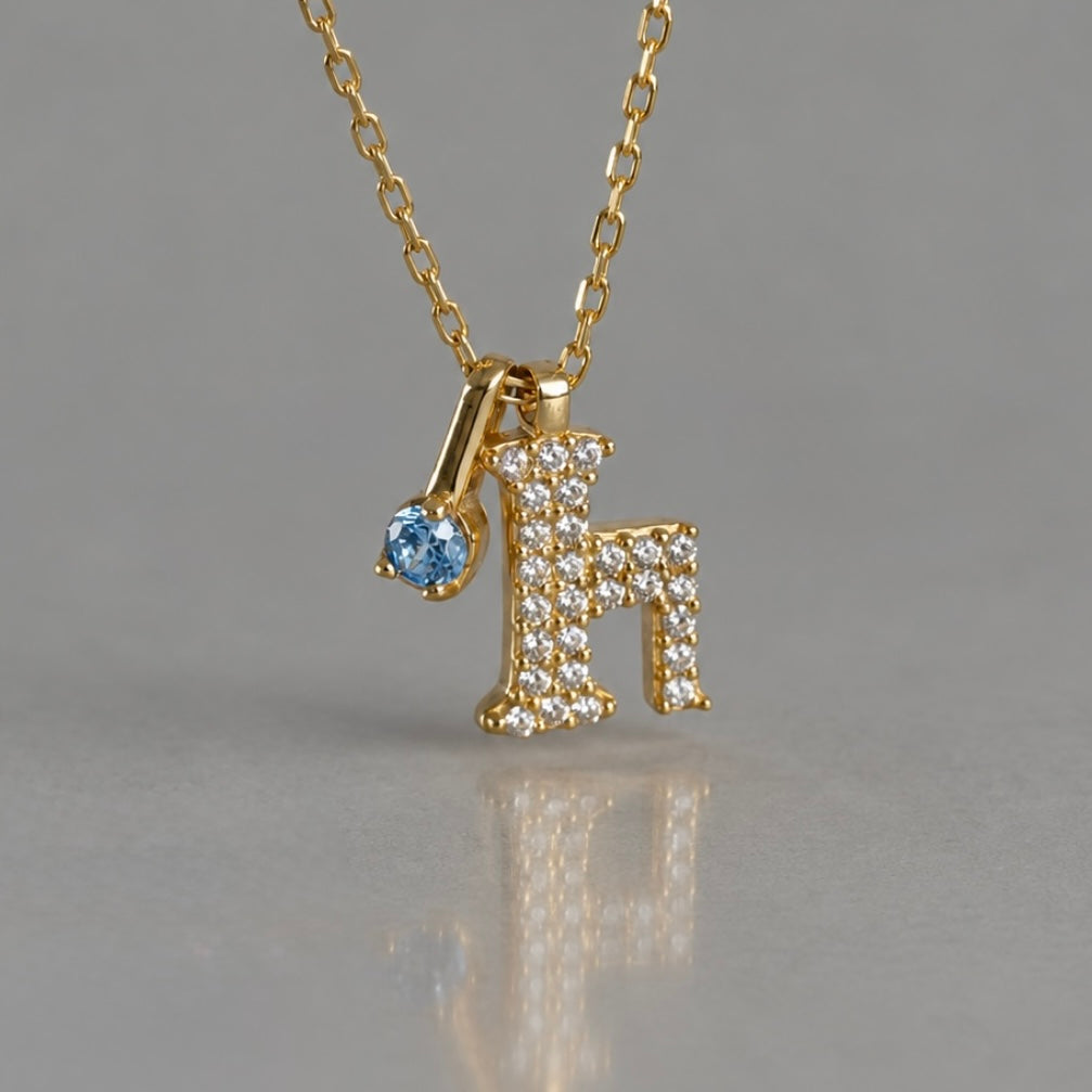 AYTAŞI ELEGANCE HARF KOLYE | 925 GÜMÜŞ
