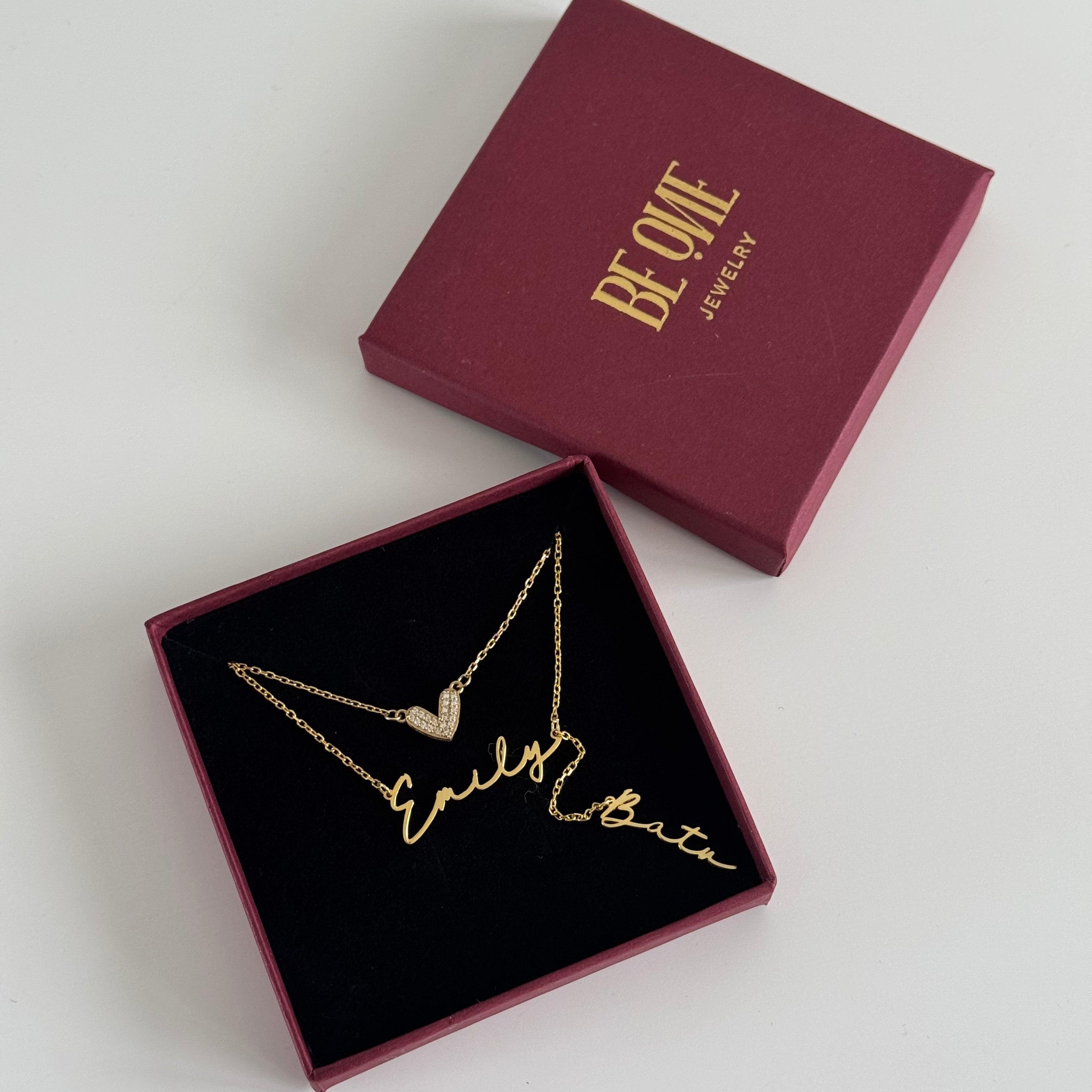 İSİM SALLANTILI İSİM KOLYE | 925 GÜMÜŞ