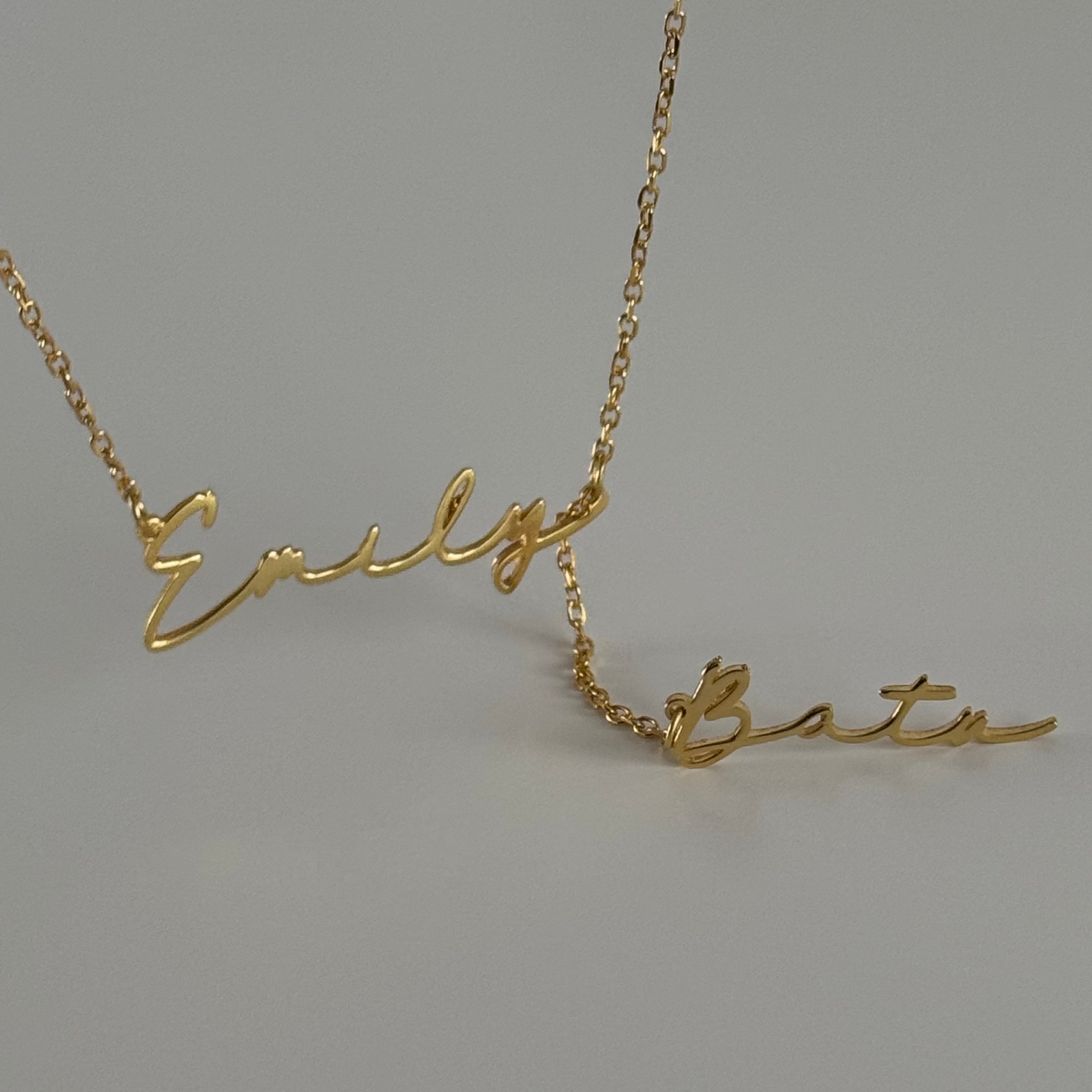 İSİM SALLANTILI İSİM KOLYE | 925 GÜMÜŞ