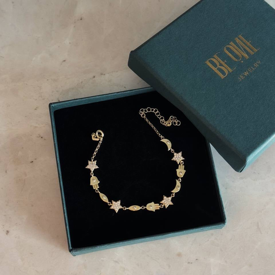 MİNİ NYX CHARM BİLEKLİK | 925 GÜMÜŞ