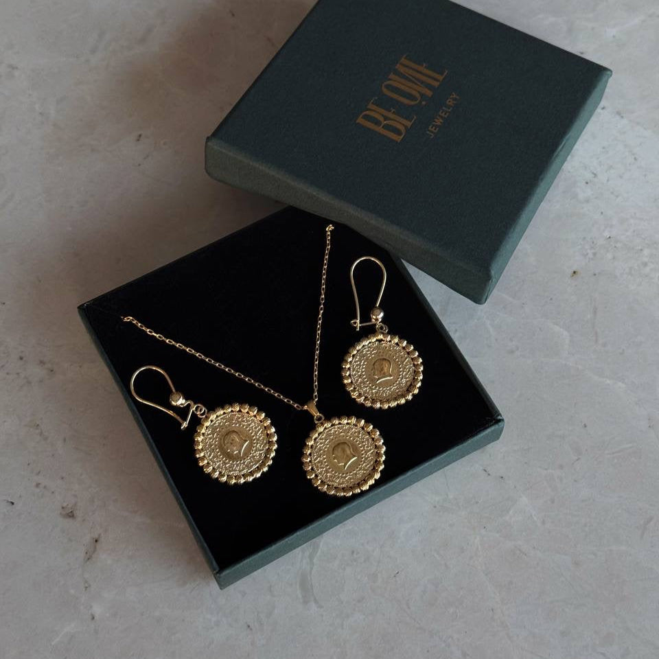 DORİKA ÇEYREK SET | 925 GÜMÜŞ