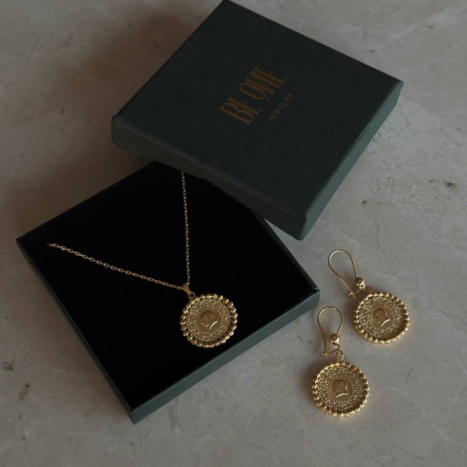 DORİKA ÇEYREK SET | 925 GÜMÜŞ