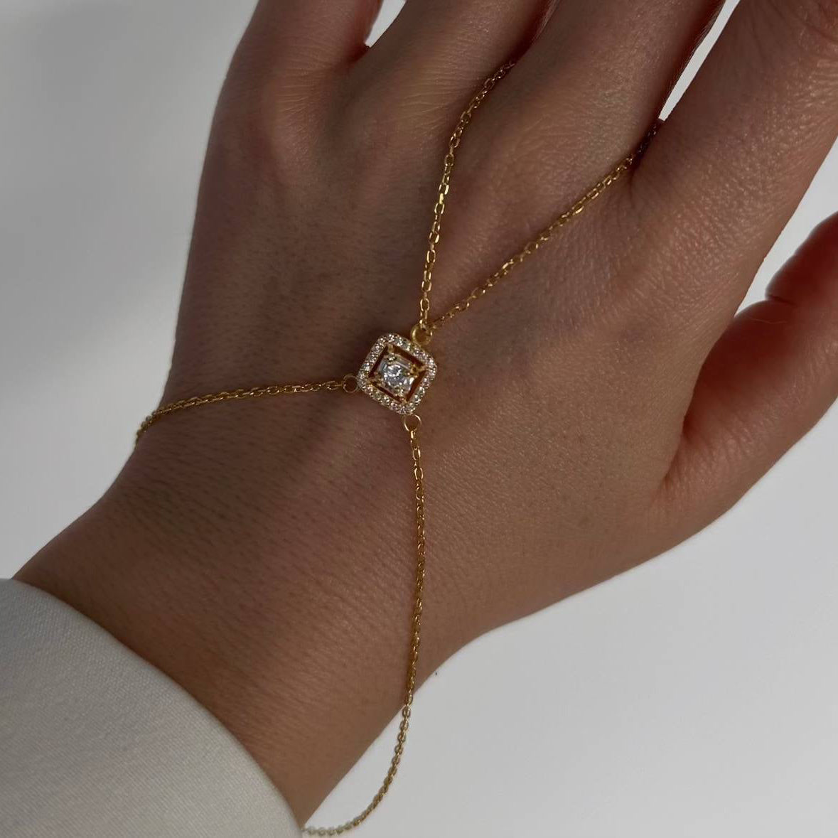 SQUARED BAGET ŞAHMERAN | 925 GÜMÜŞ