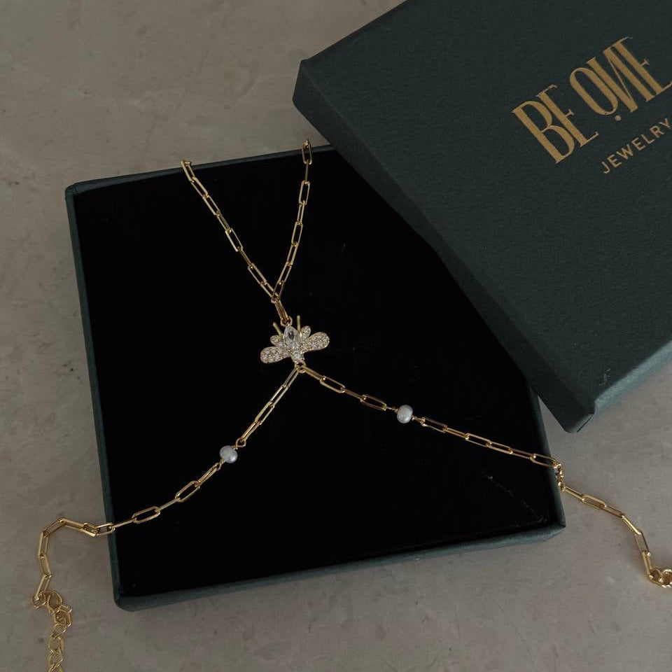 İNCİLİ ARI ŞAHMERAN | 925 GÜMÜŞ