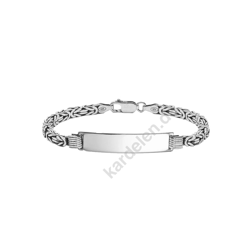 925 Silber Königsarmband (7077322686509)