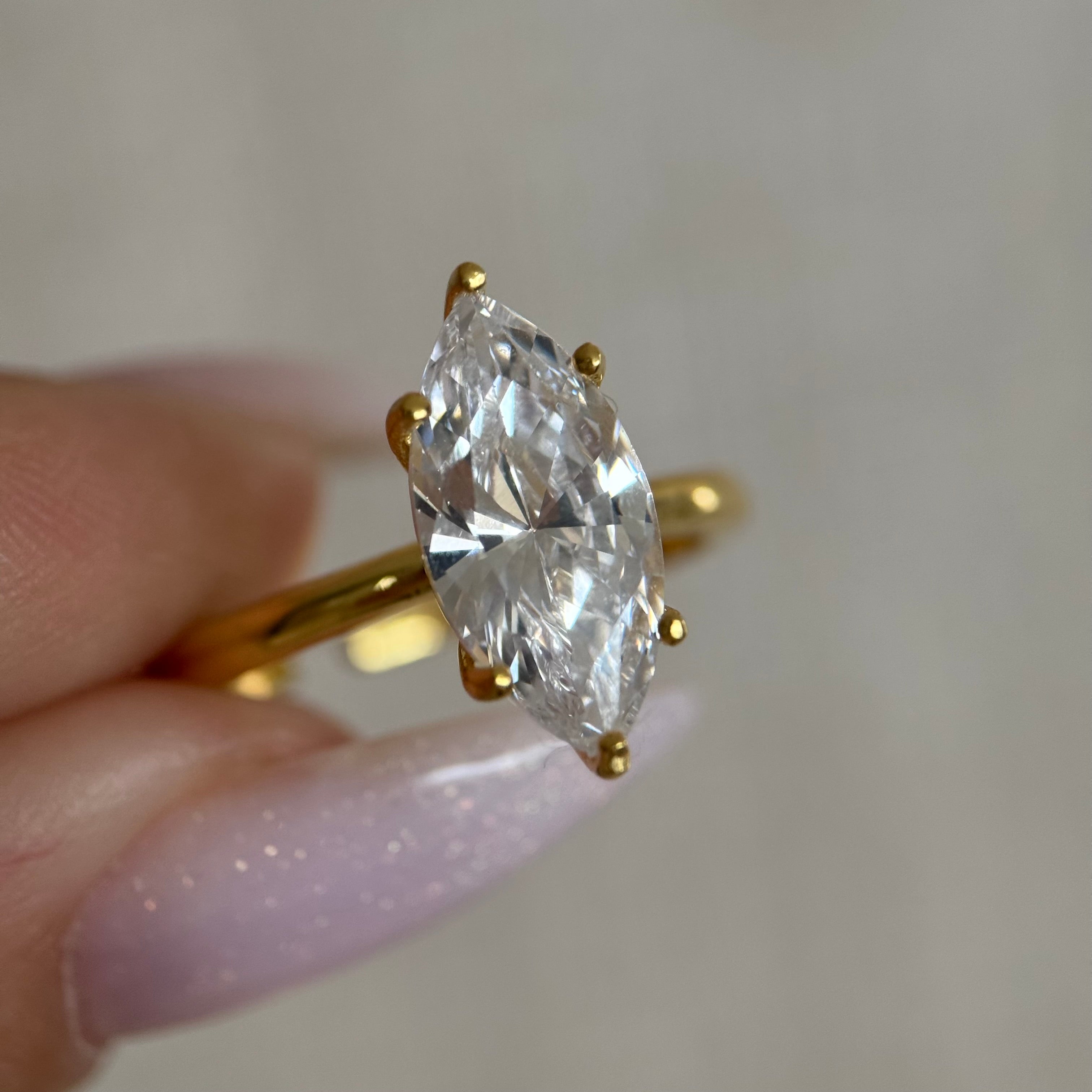 MARQUISE YÜZÜK | 925 GÜMÜŞ