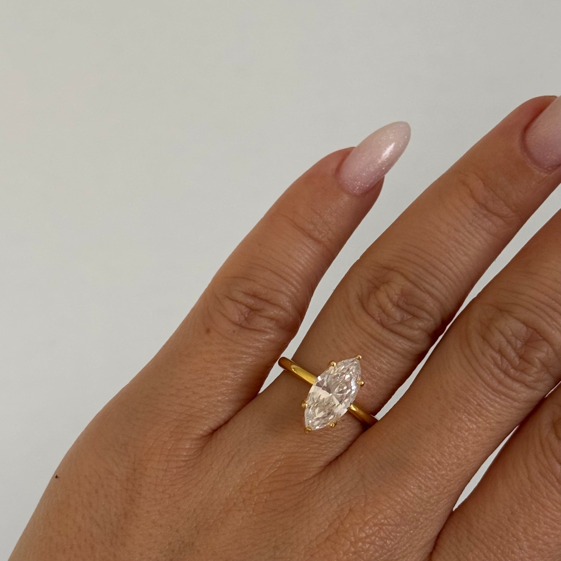 MARQUISE YÜZÜK | 925 GÜMÜŞ