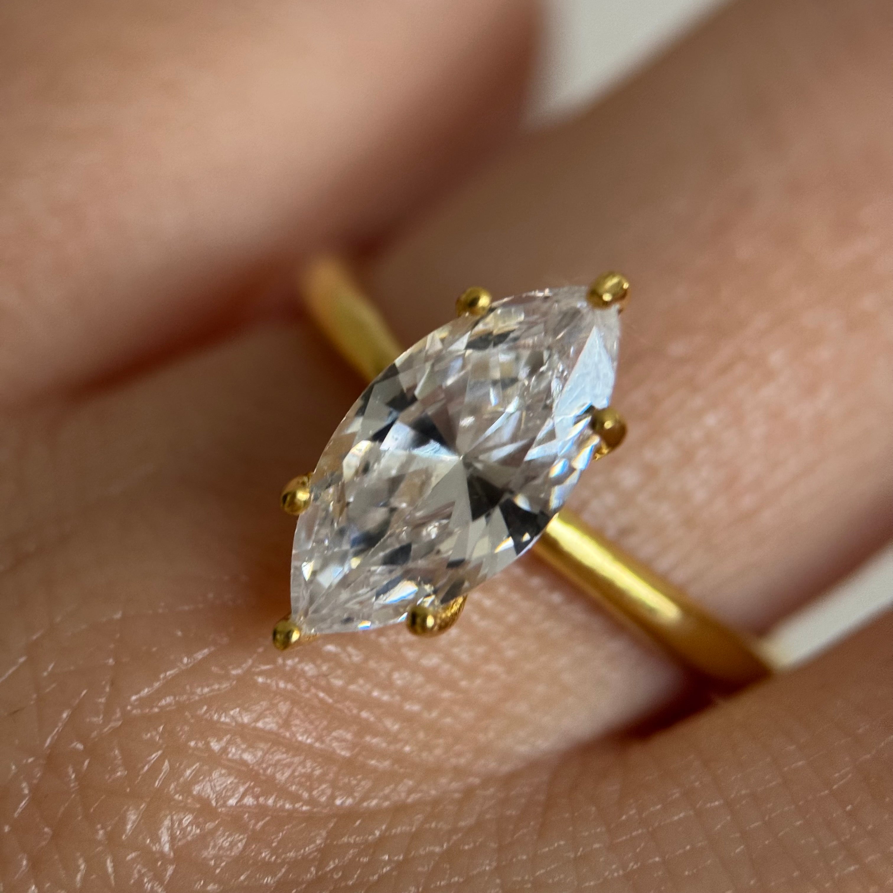 MARQUISE YÜZÜK | 925 GÜMÜŞ