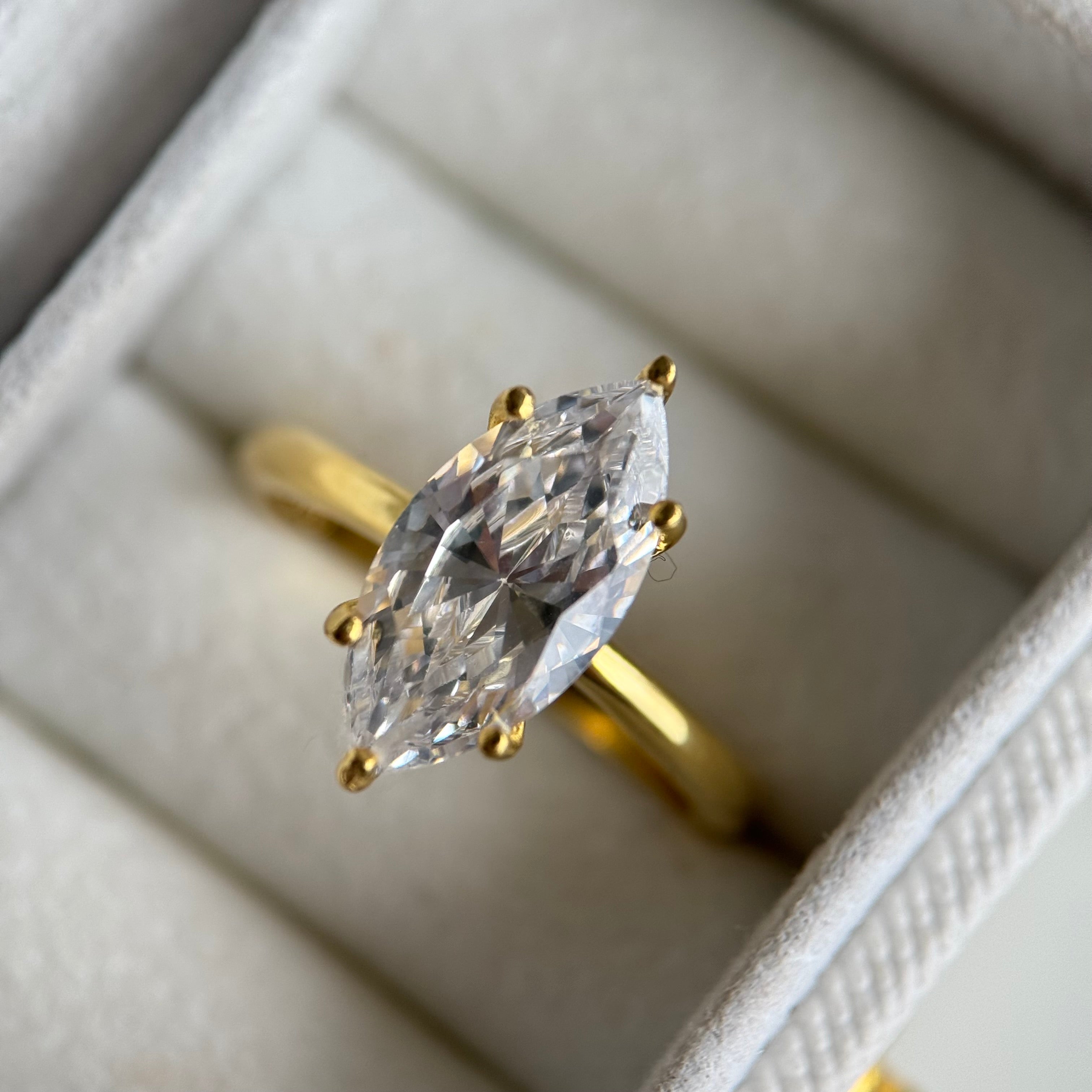 MARQUISE YÜZÜK | 925 GÜMÜŞ