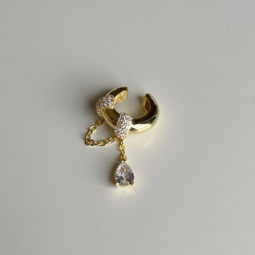 HAYLİE EARCUFF | 925 GÜMÜŞ