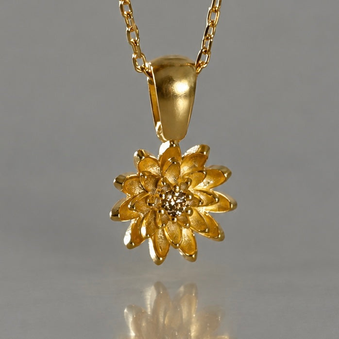 DOĞUM ÇİÇEĞİ KOLYE | 925 GÜMÜŞ