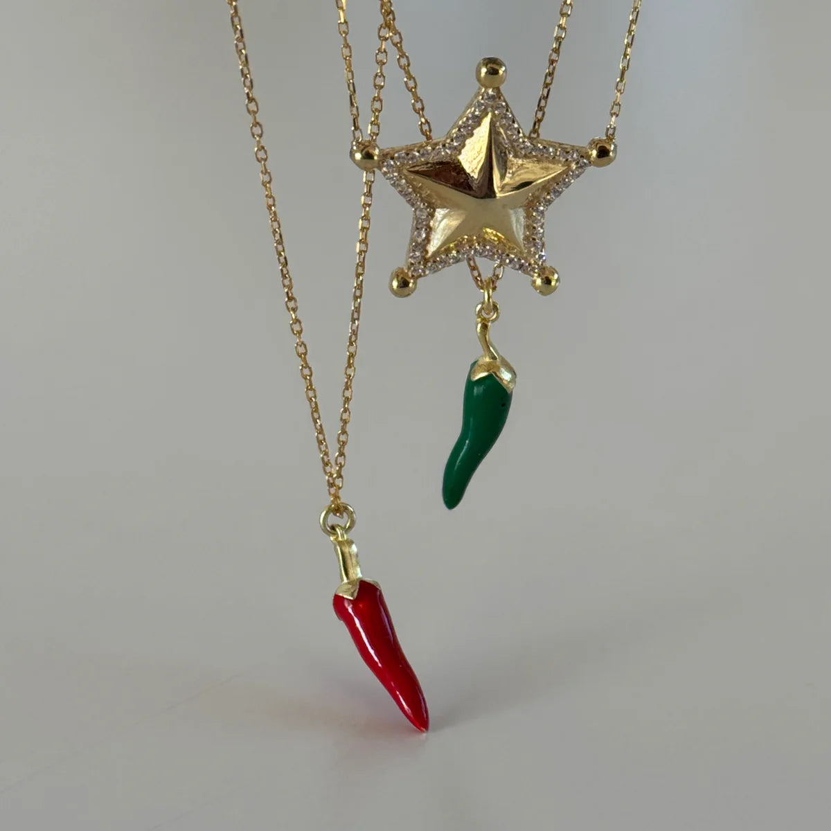 CORNİCELLO KOLYE | 925 GÜMÜŞ