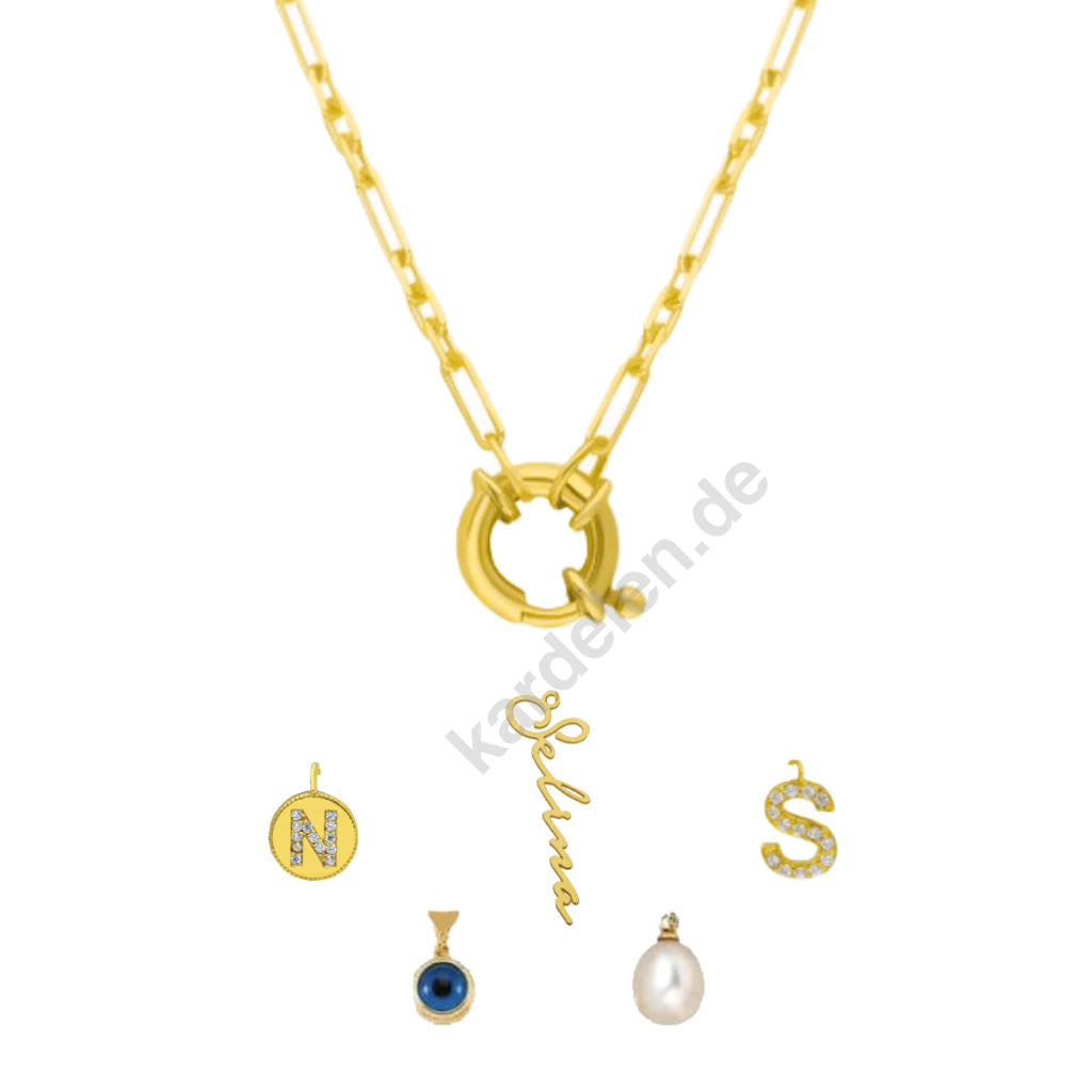 Chain Charm 6er Set (7035115274285)